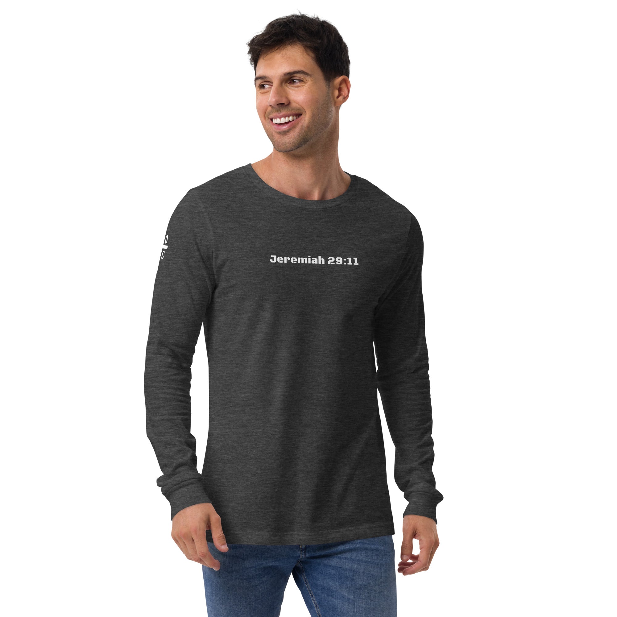 Men's Long Sleeve T-Shirt - Jeremiah 29:11