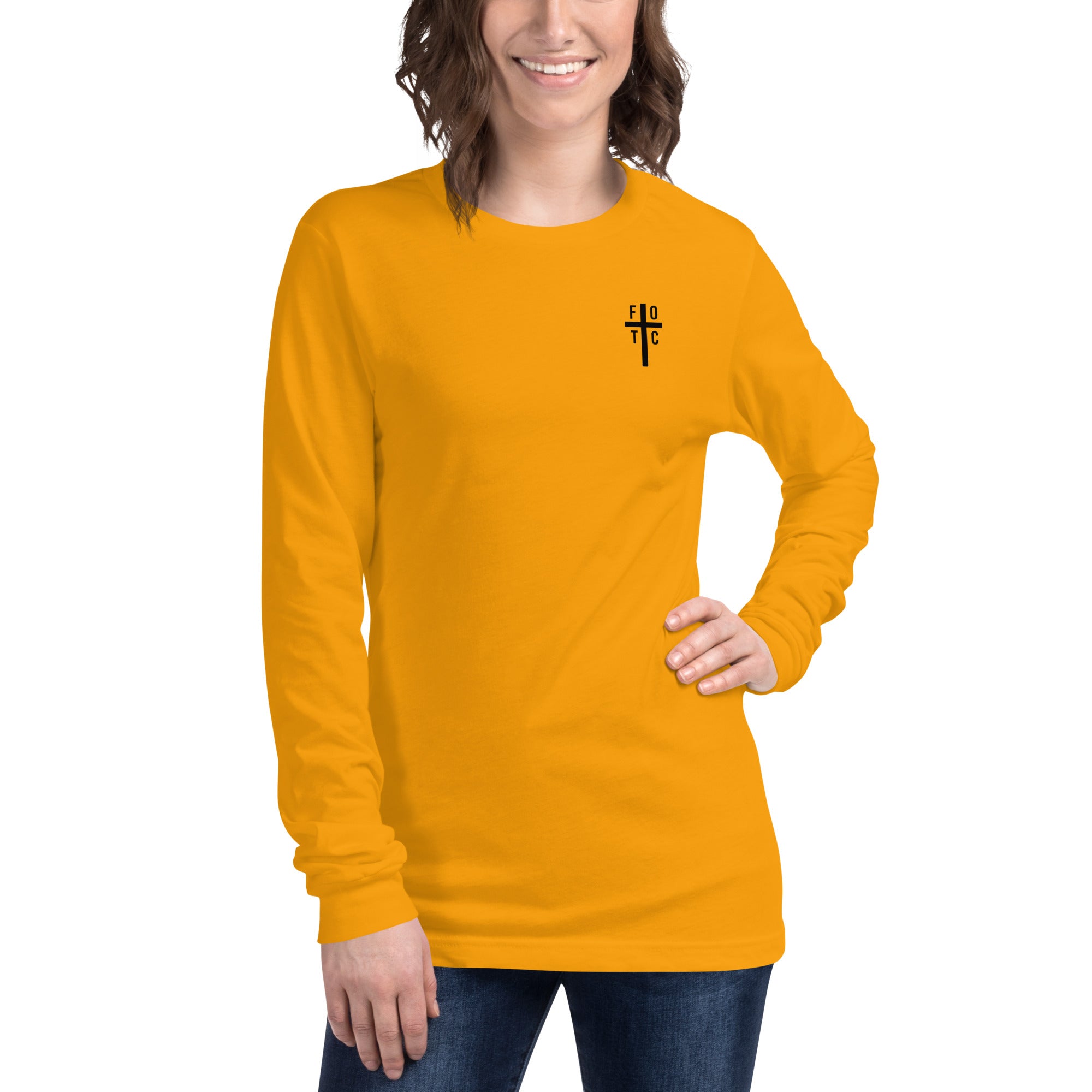 Women's Long Sleeve Tee - FOTC Logo