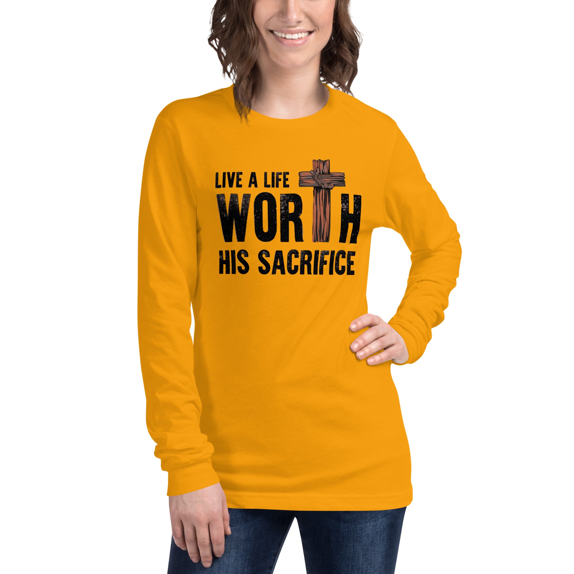 Women's Long Sleeve Tee - Sacrifice