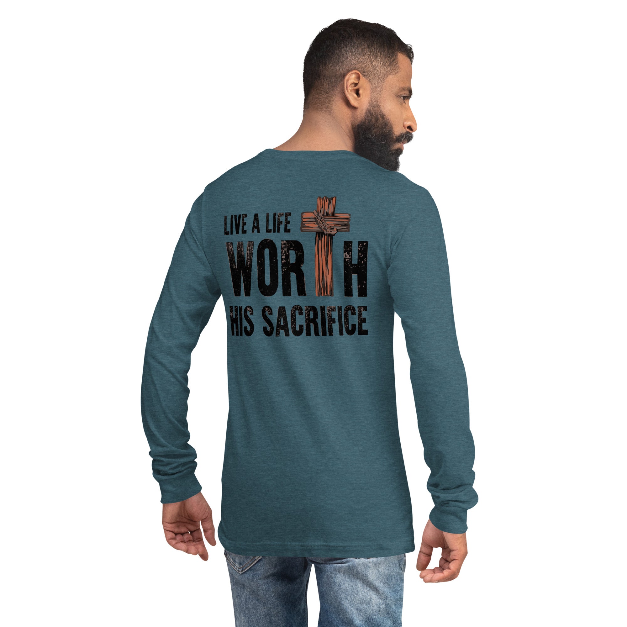 Men's Long Sleeve T-Shirt - Sacrifice