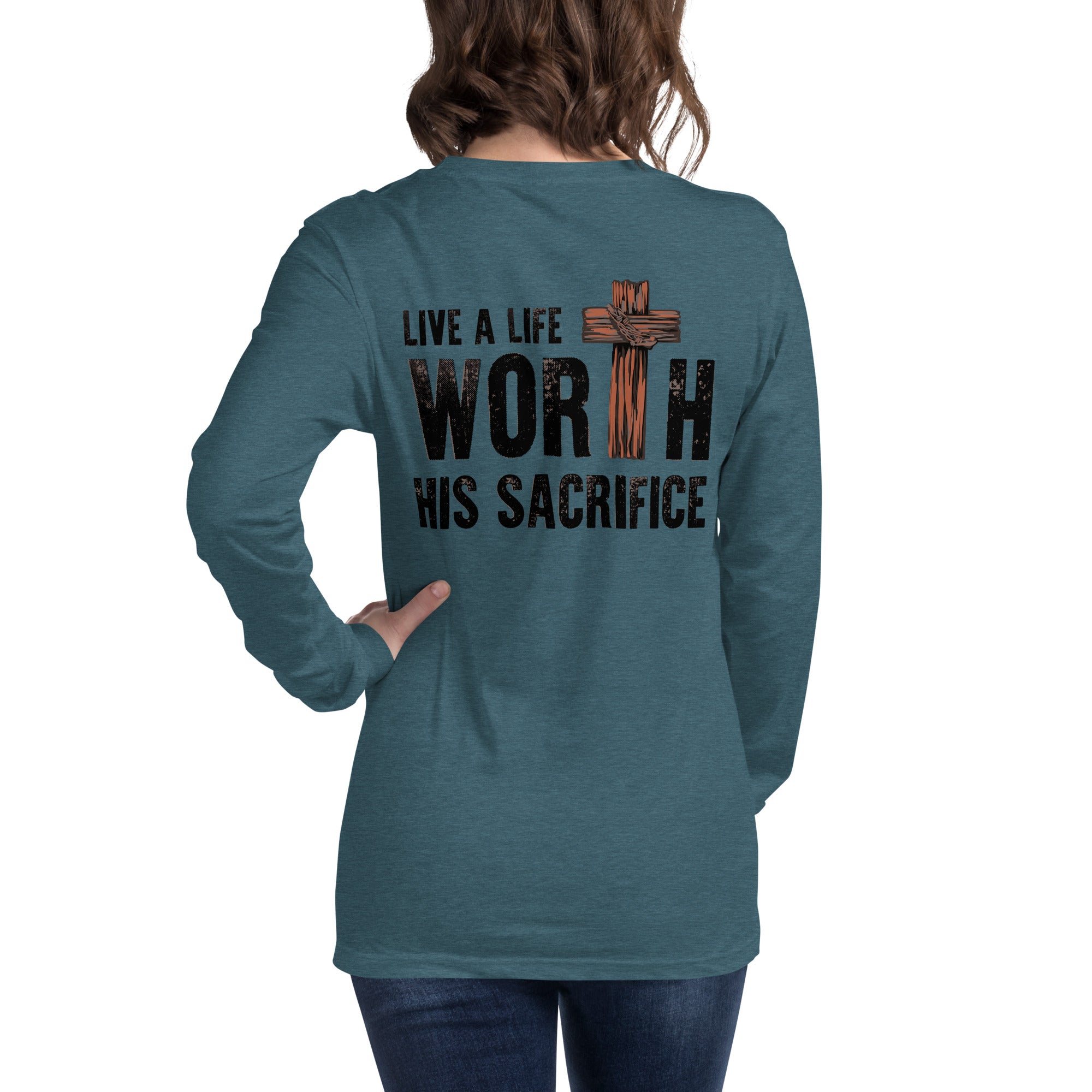 Women's Long Sleeve Tee - Sacrifice