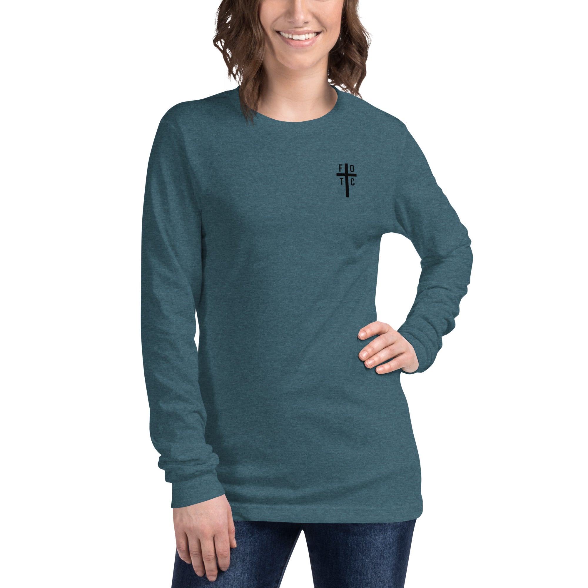 Women's Long Sleeve Tee - FOTC Logo