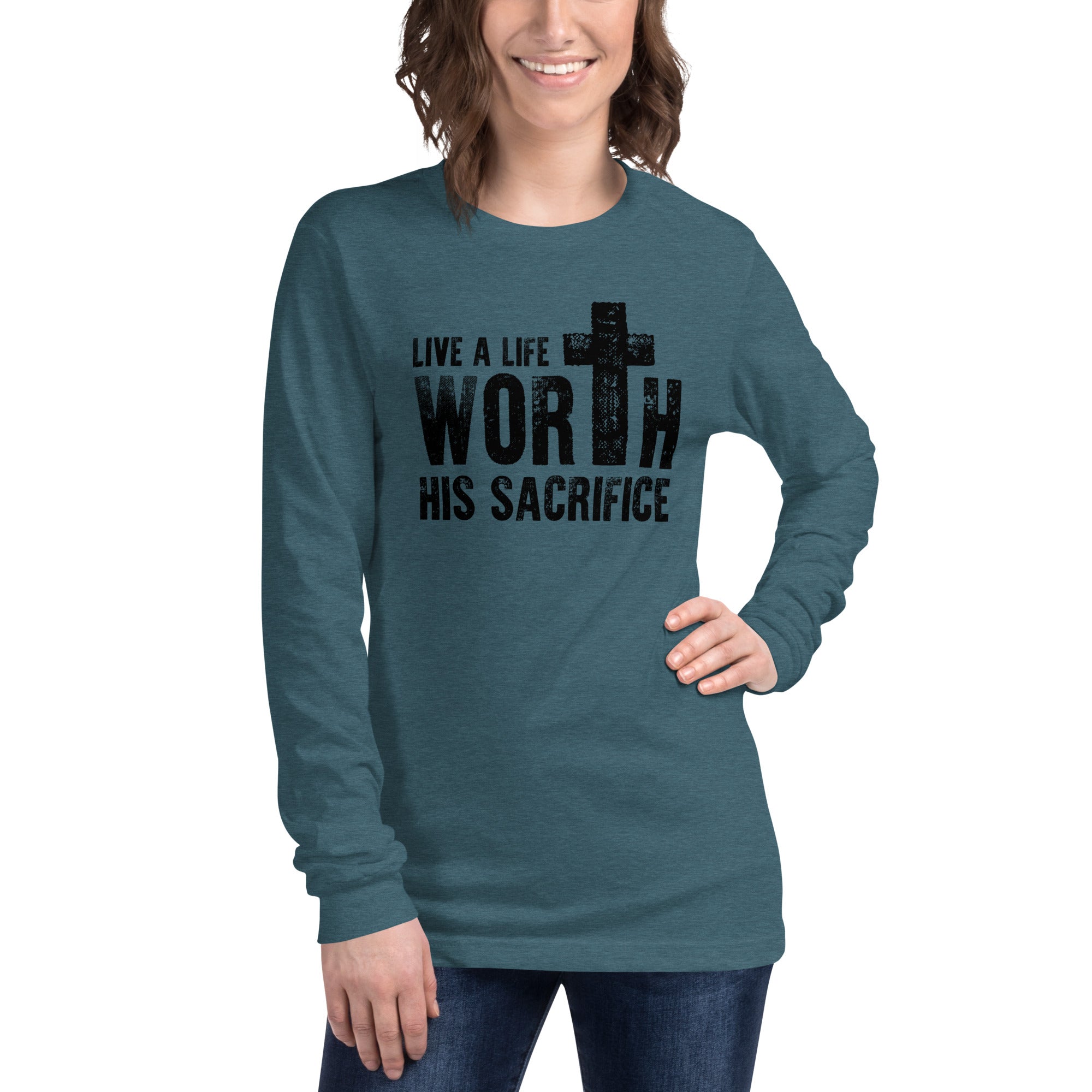 Women's Long Sleeve Tee - Sacrifice