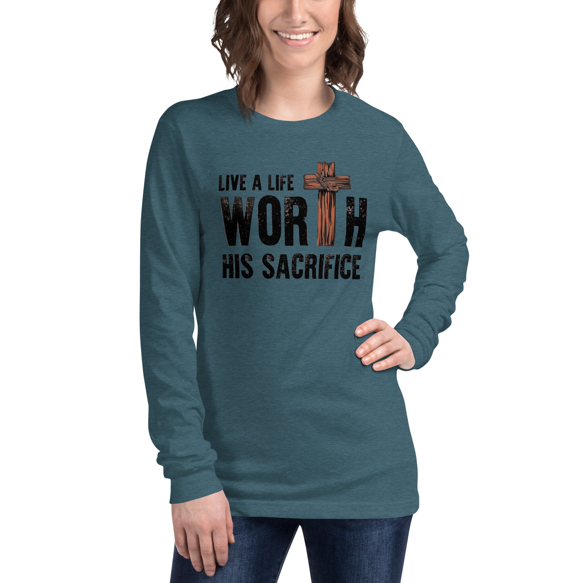 Women's Long Sleeve Tee - Sacrifice