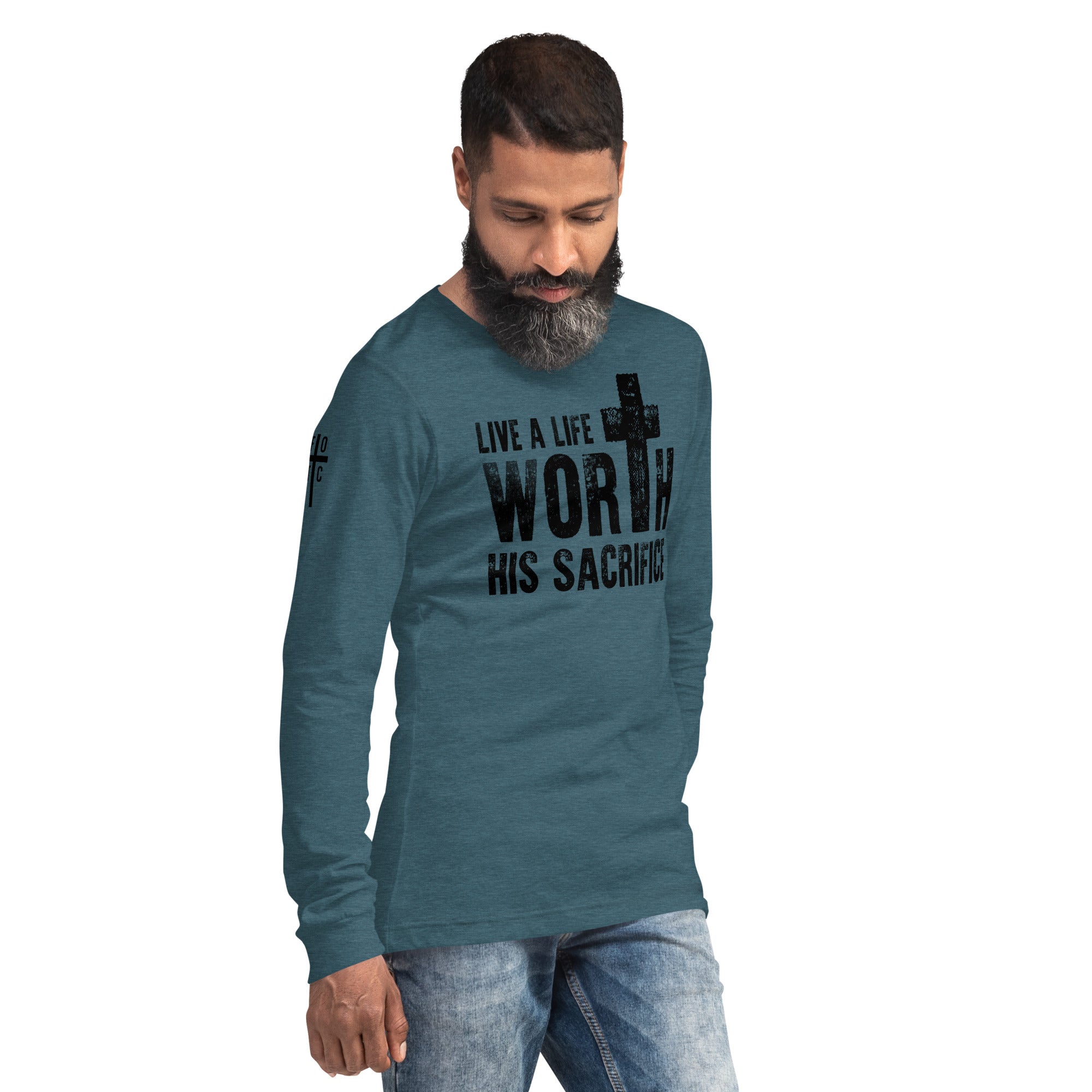 Men's Long Sleeve T-Shirt - Sacrifice