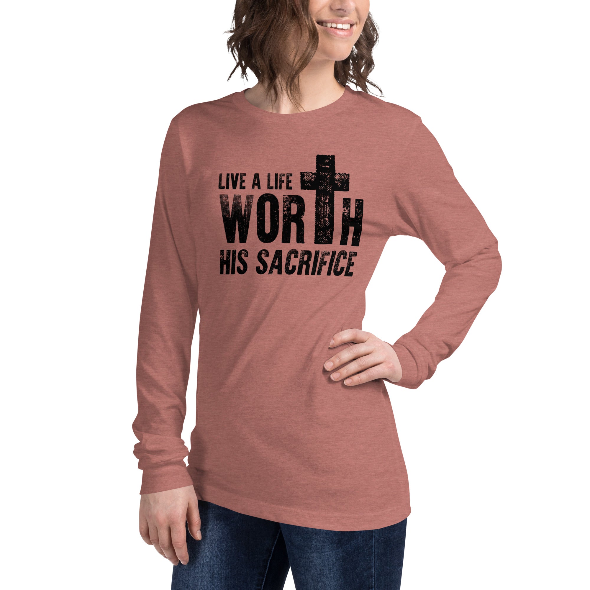 Women's Long Sleeve Tee - Sacrifice