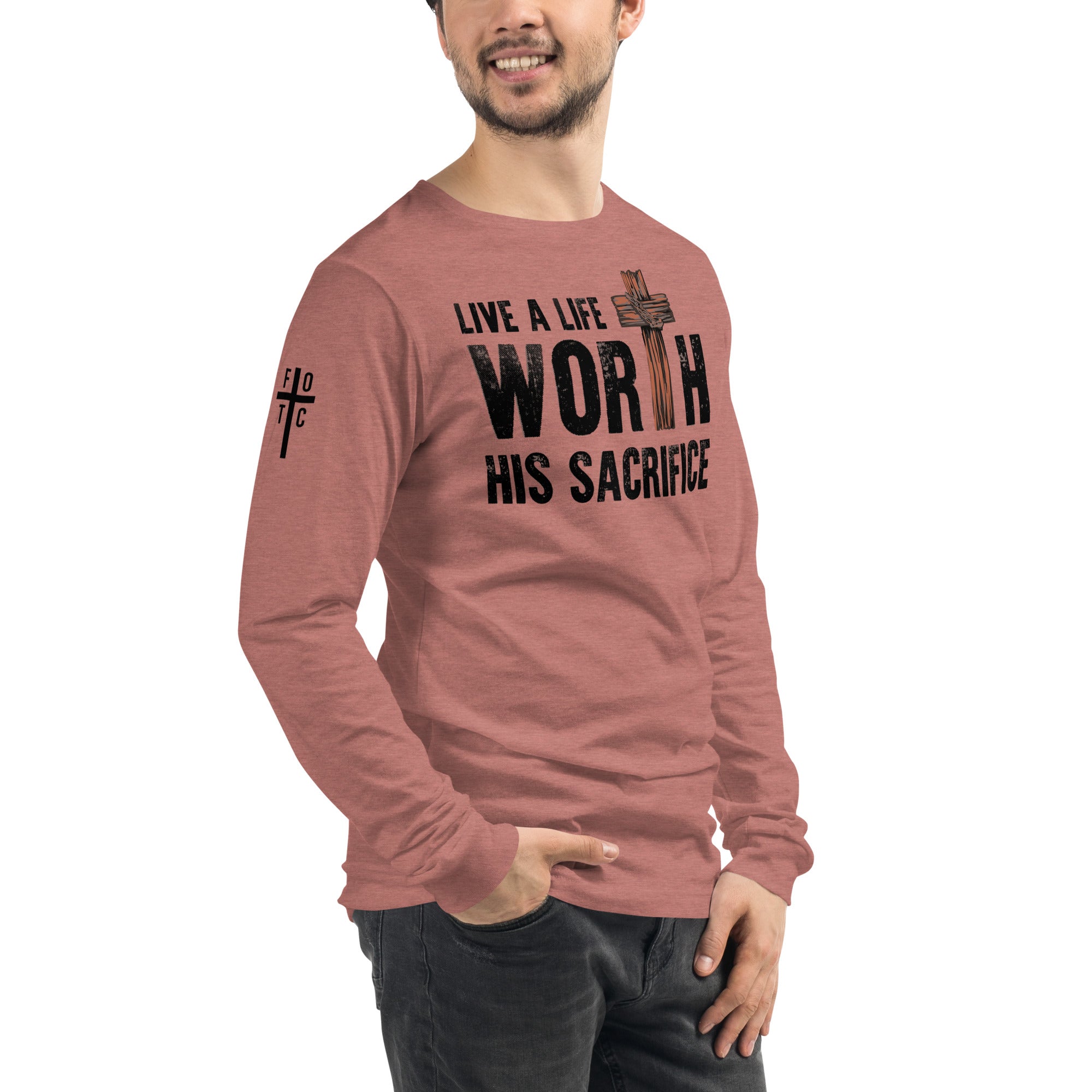 Men's Long Sleeve T-Shirt - Sacrifice