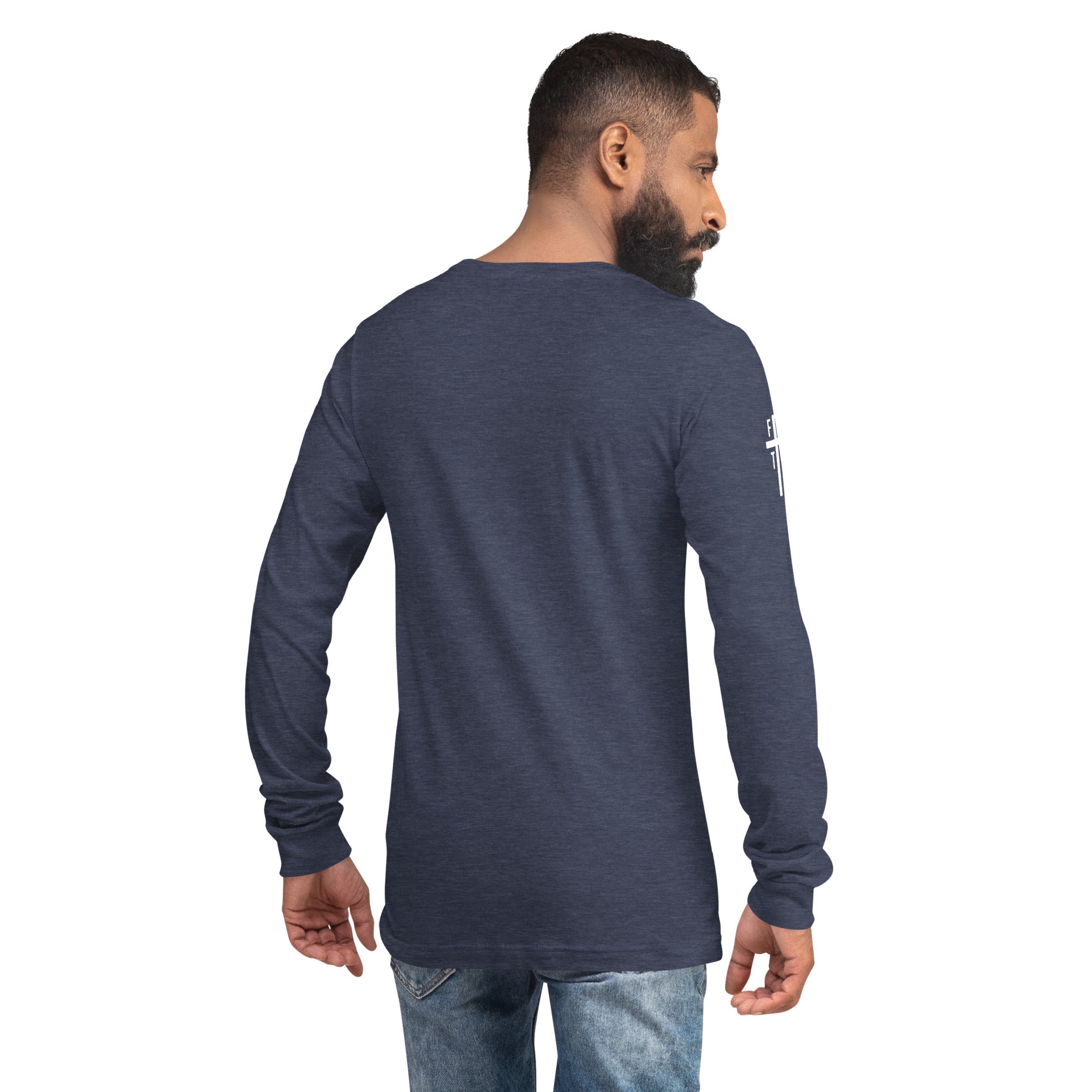 Men's Long Sleeve T-Shirt - Matthew 28:6