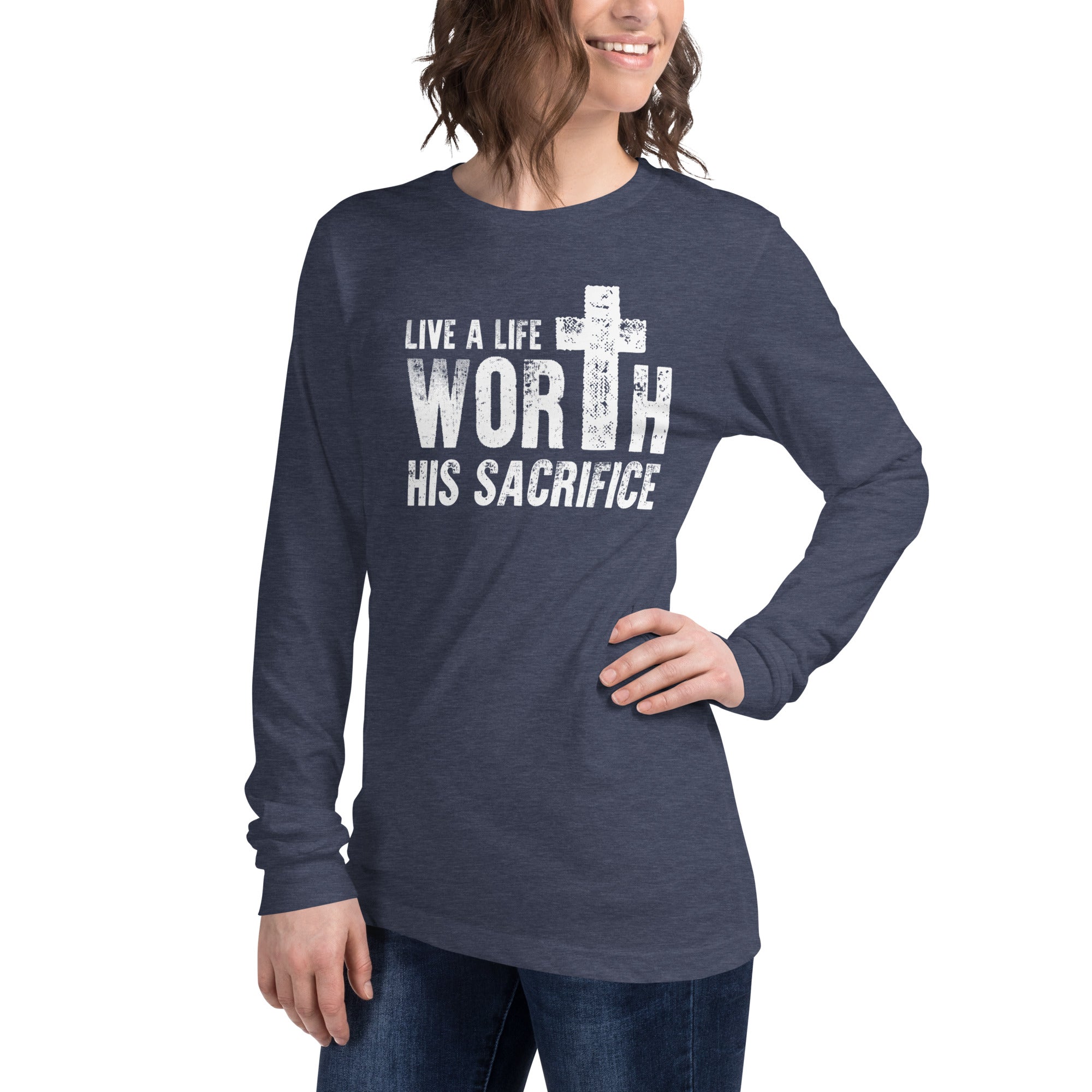 Women's Long Sleeve Tee - Sacrifice