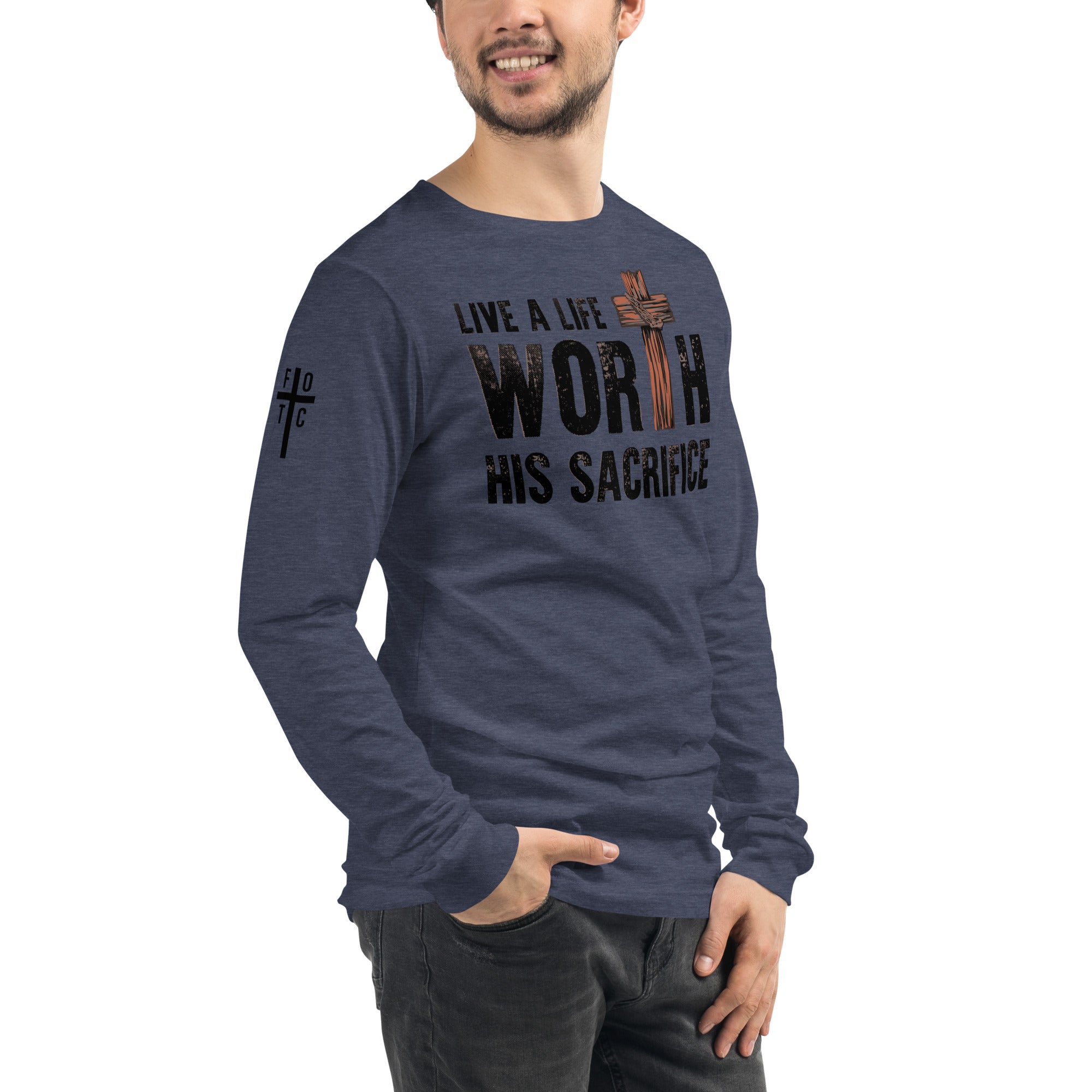 Men's Long Sleeve T-Shirt - Sacrifice