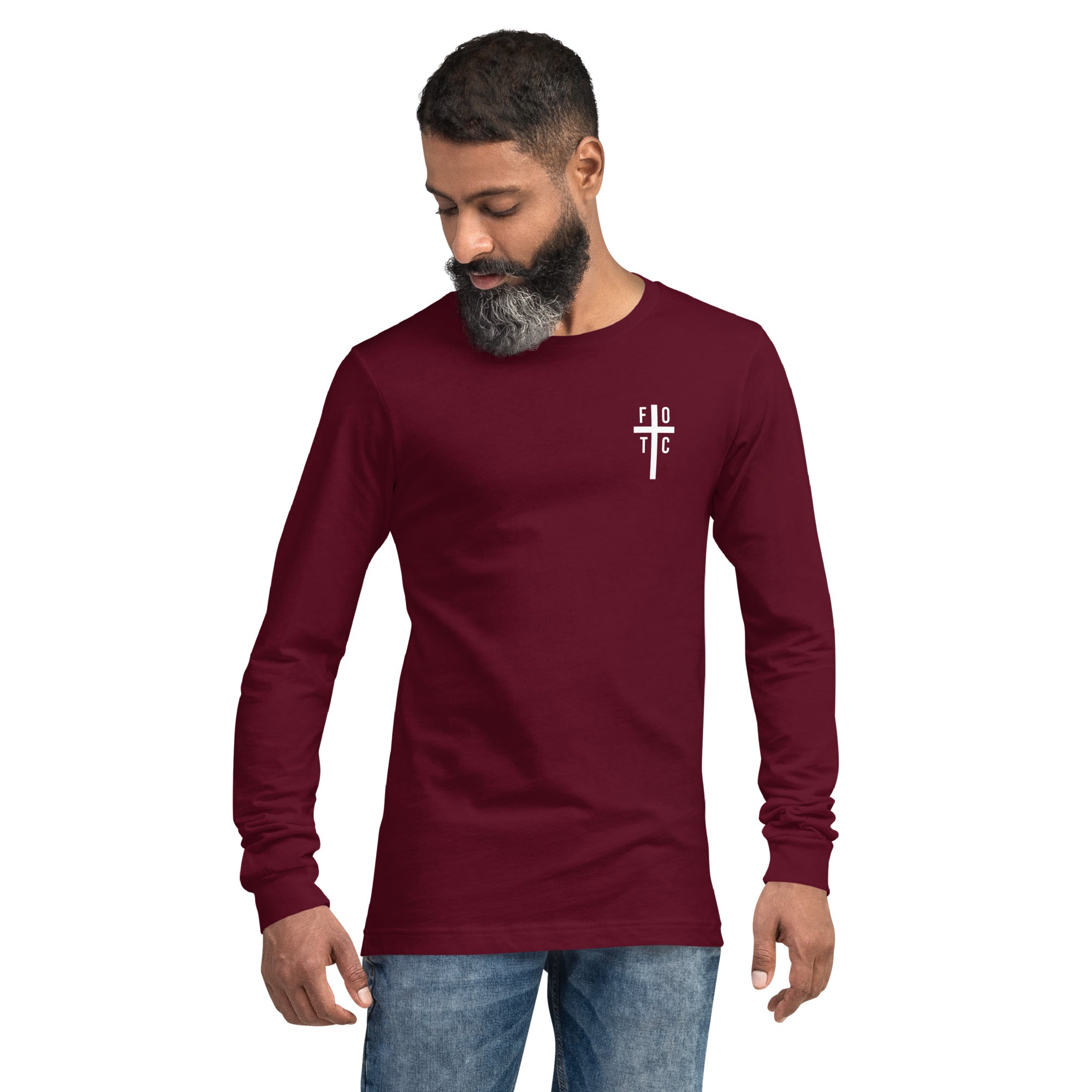 Men's Long Sleeve T-Shirt - FOTC Logo