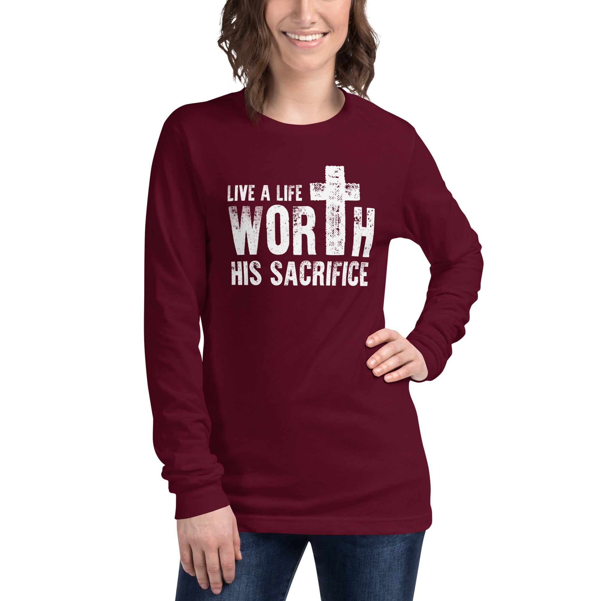 Women's Long Sleeve Tee - Sacrifice