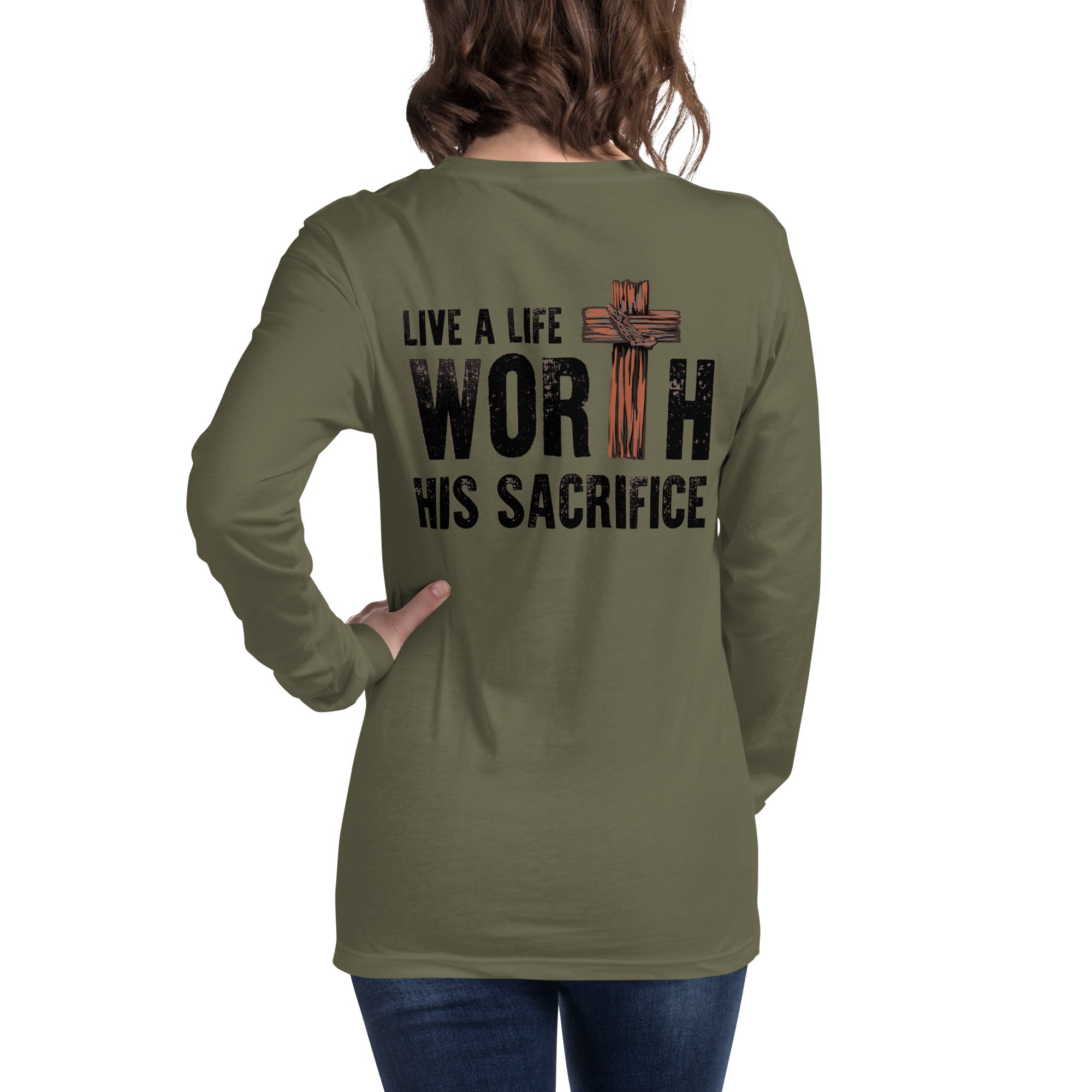 Women's Long Sleeve Tee - Sacrifice