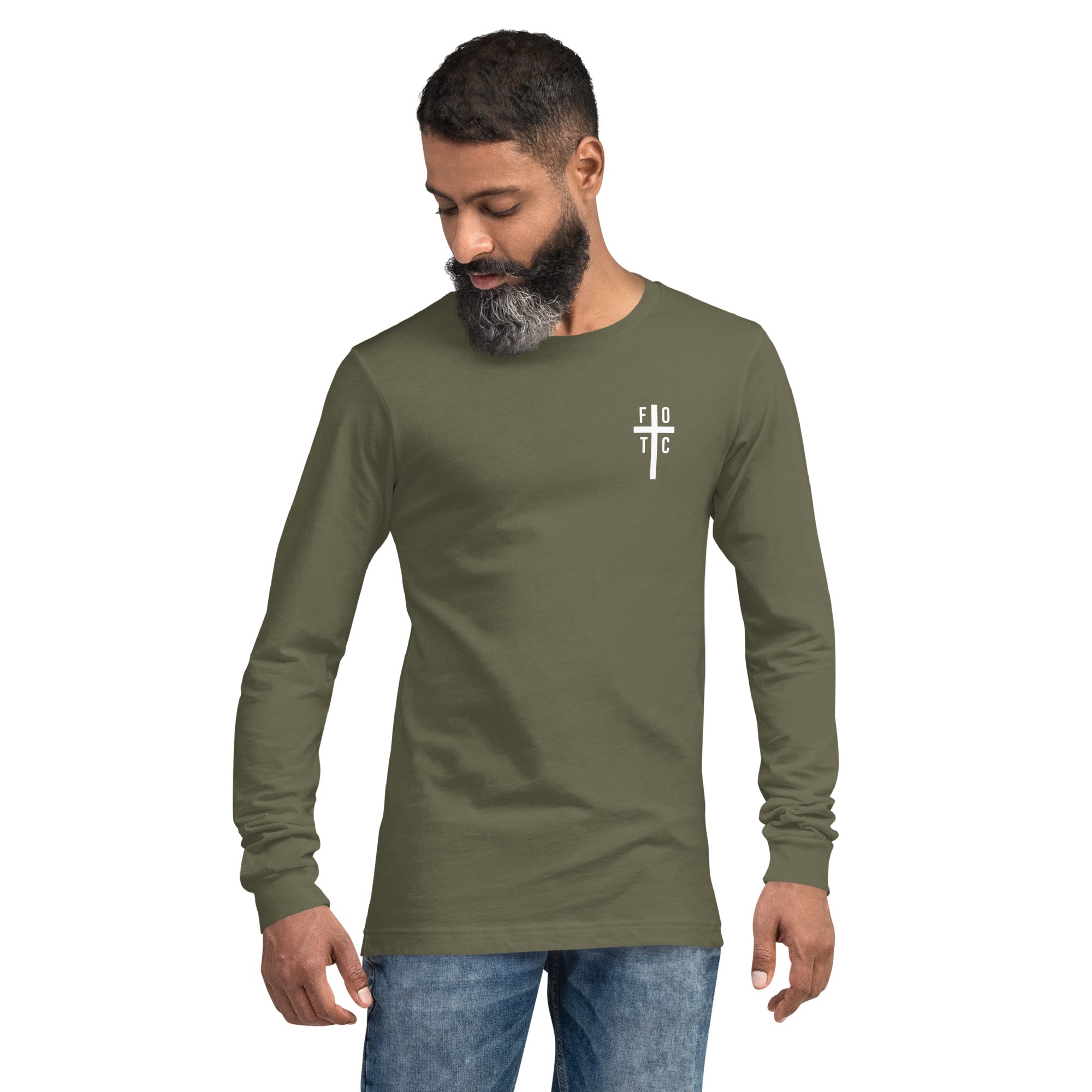 Men's Long Sleeve T-Shirt - FOTC Logo