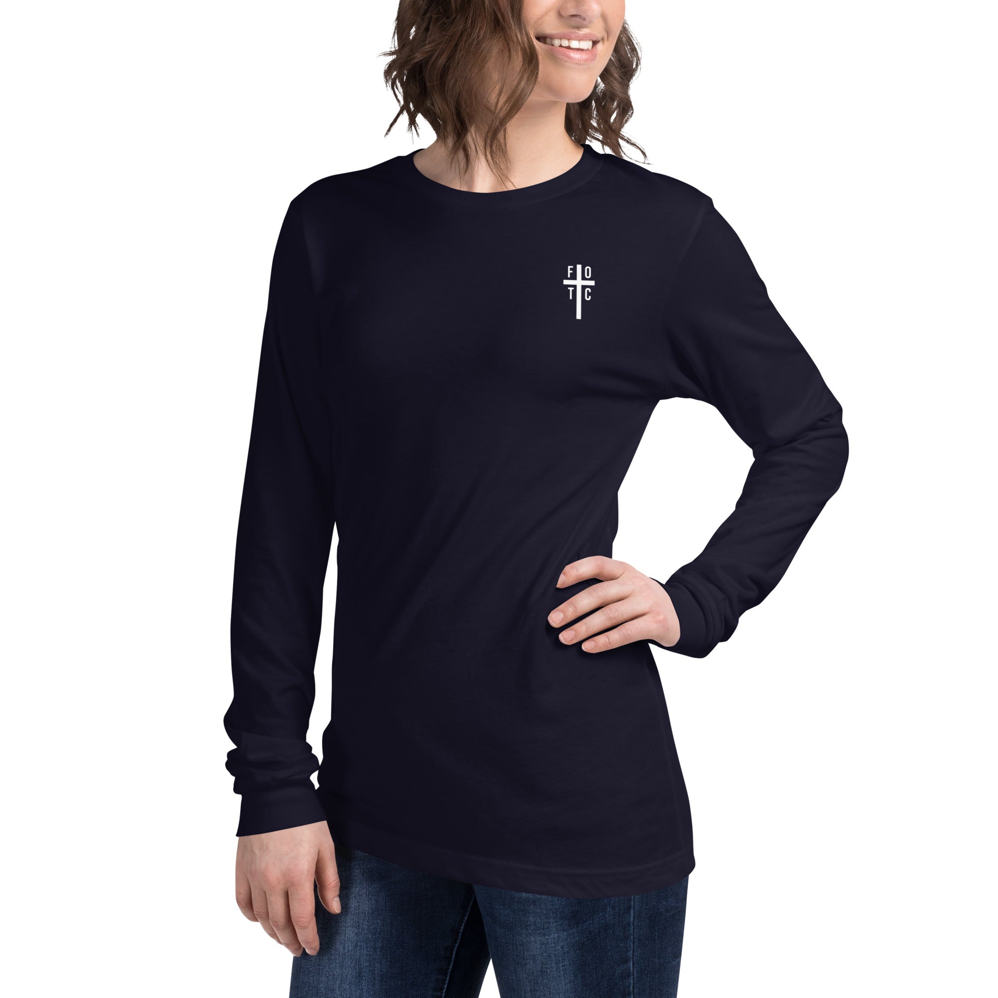 Women's Long Sleeve Tee - FOTC Logo