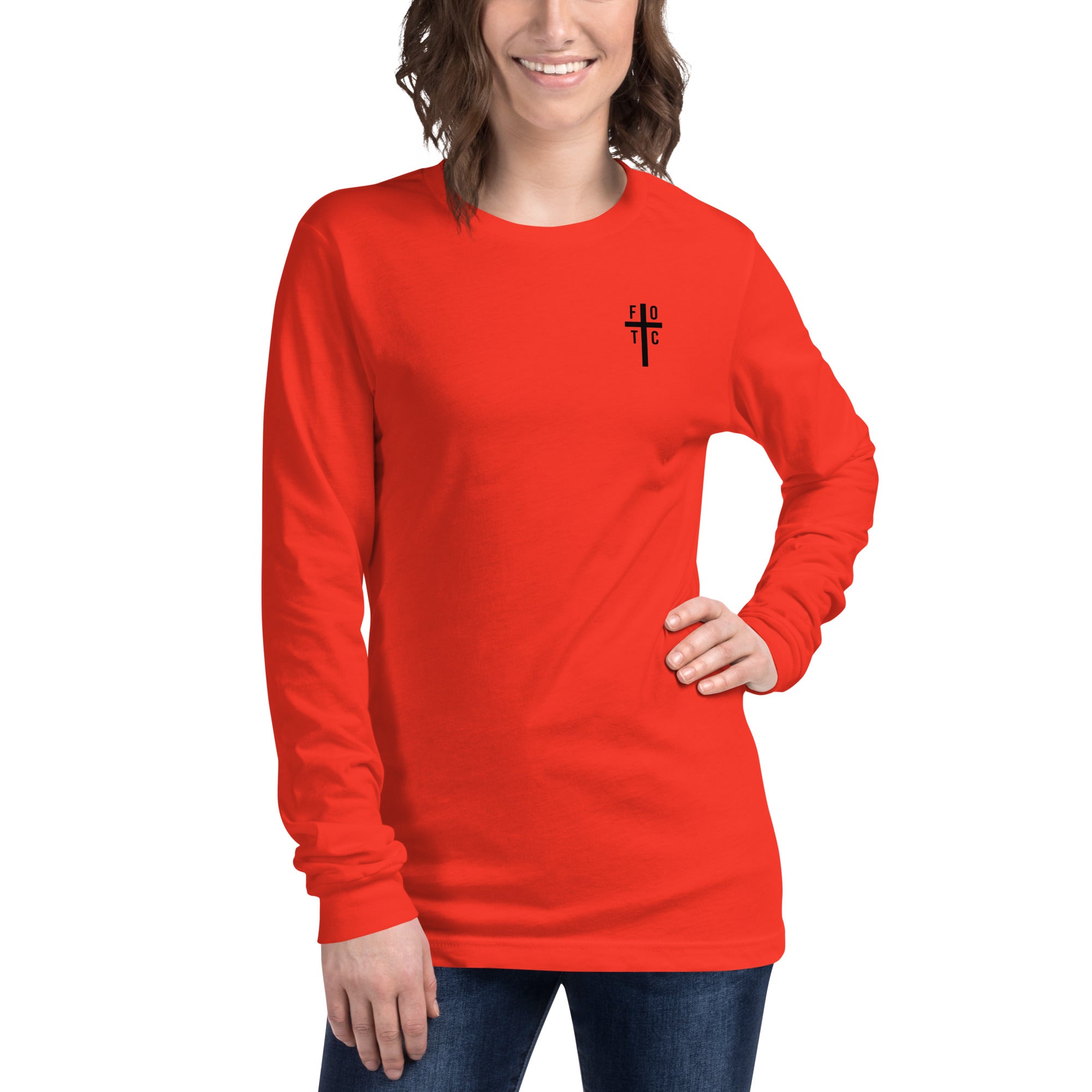 Women's Long Sleeve Tee - FOTC Logo