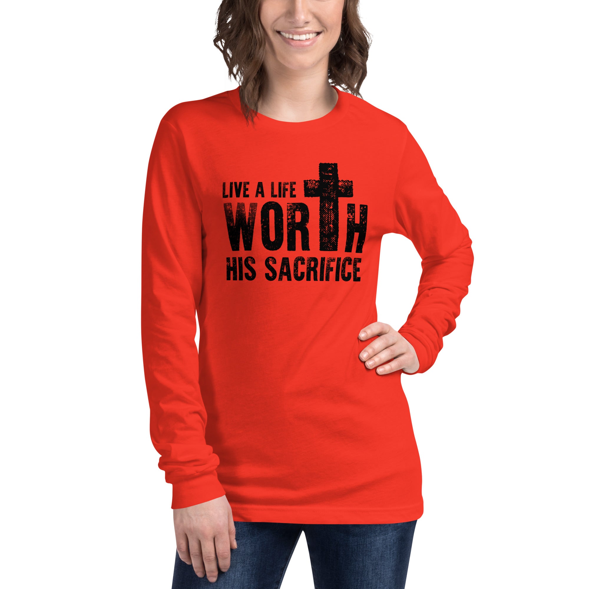 Women's Long Sleeve Tee - Sacrifice