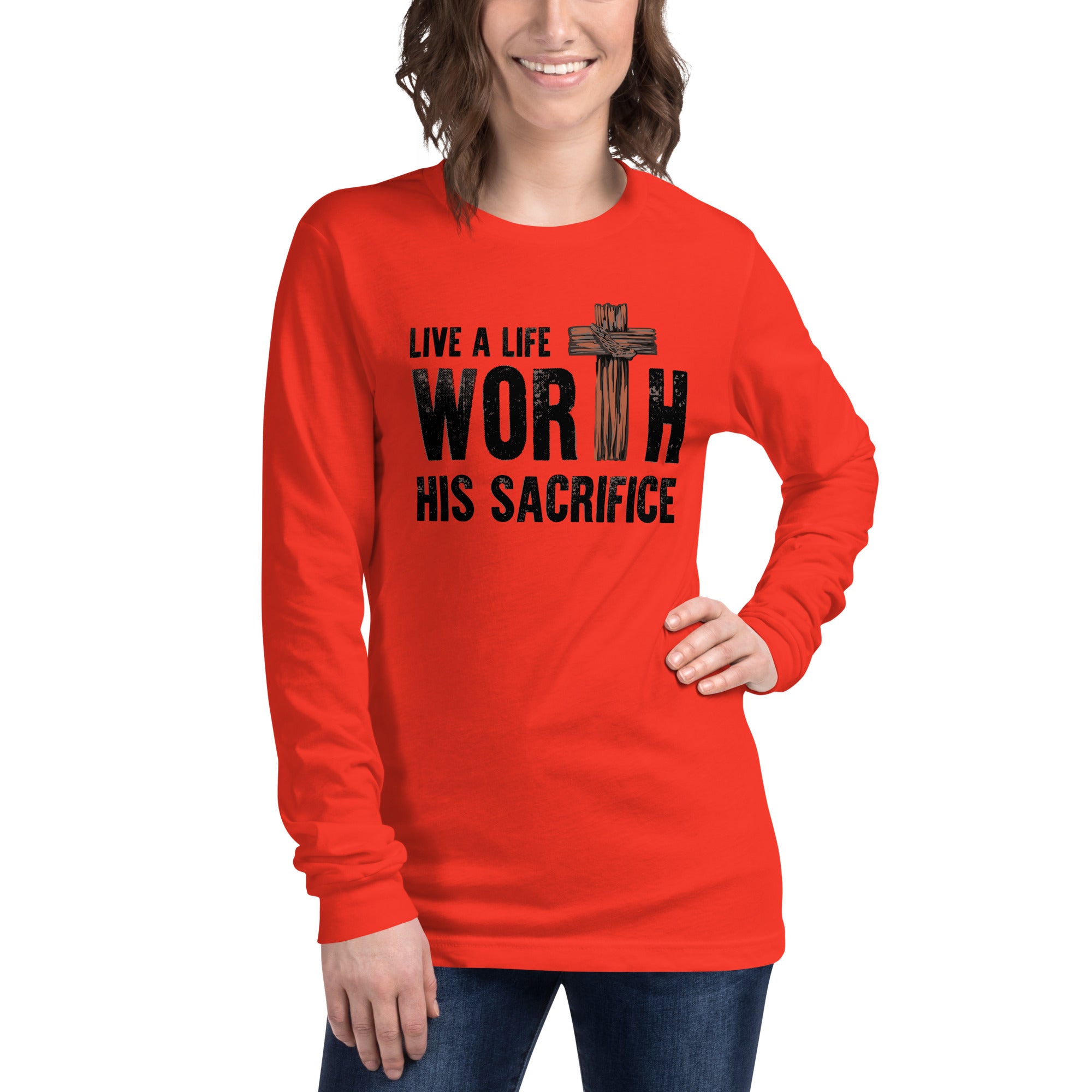 Women's Long Sleeve Tee - Sacrifice