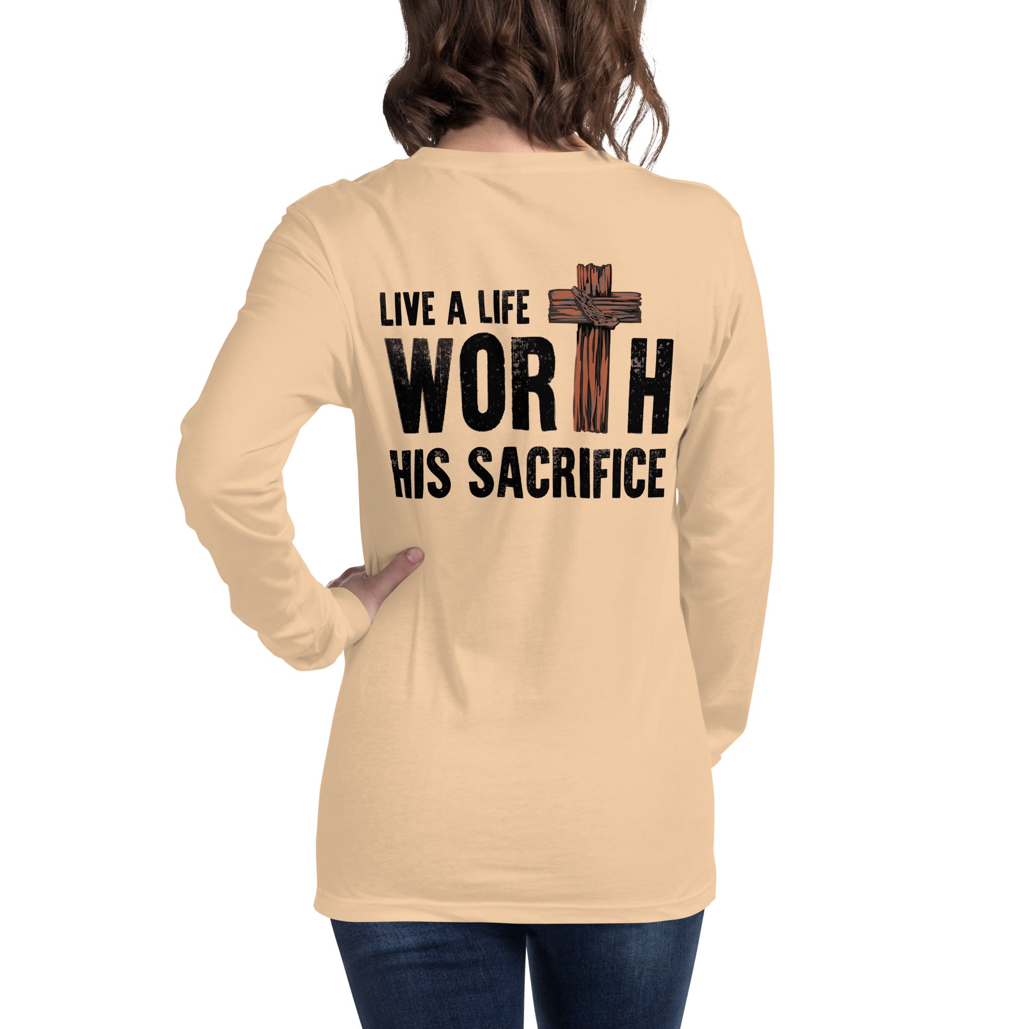 Women's Long Sleeve Tee - Sacrifice