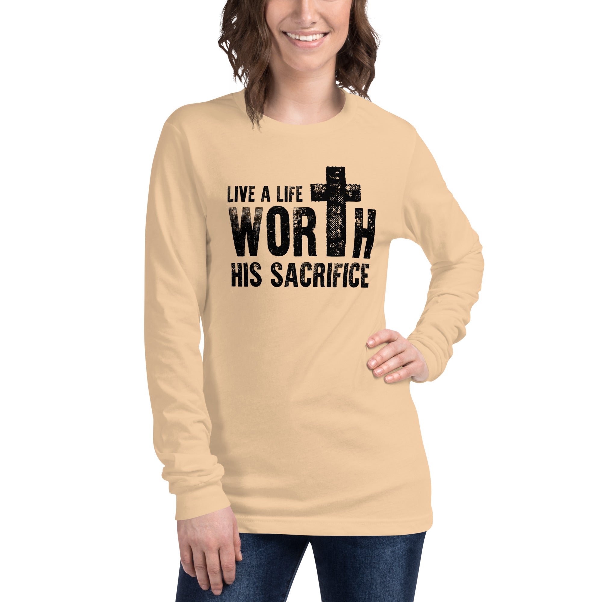 Women's Long Sleeve Tee - Sacrifice