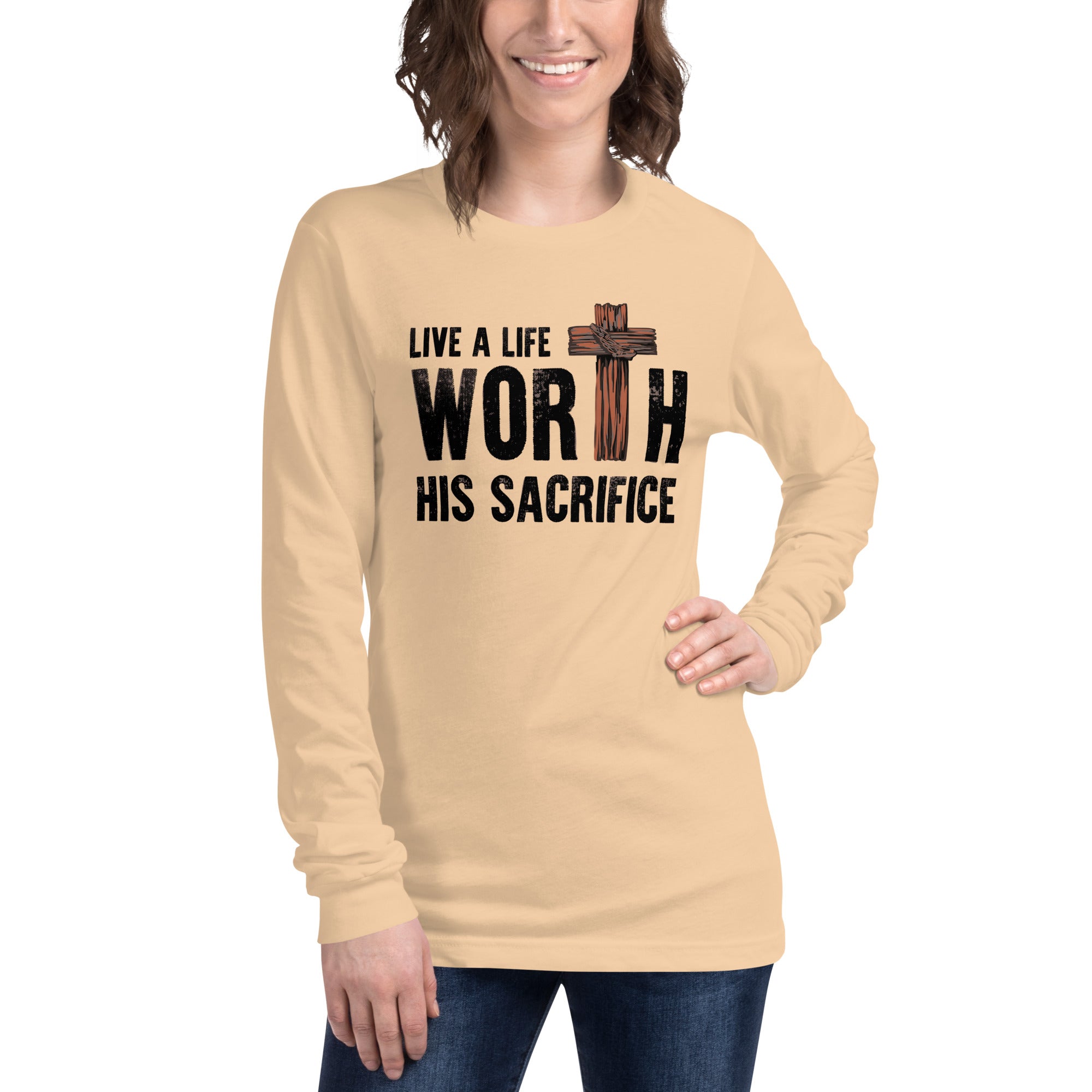 Women's Long Sleeve Tee - Sacrifice