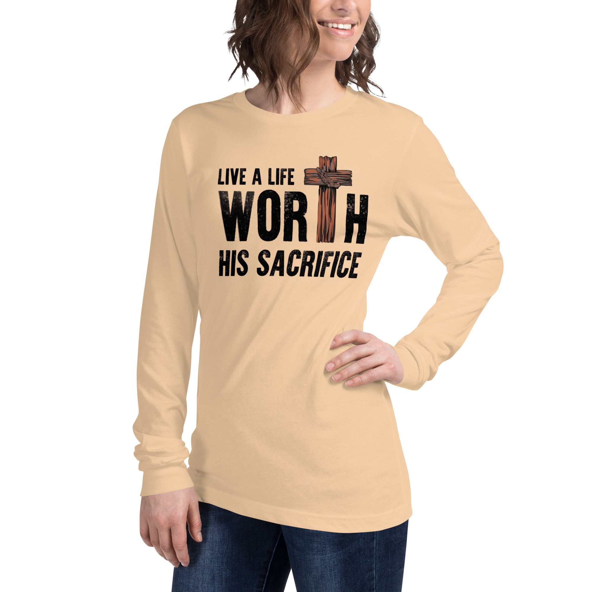 Women's Long Sleeve Tee - Sacrifice