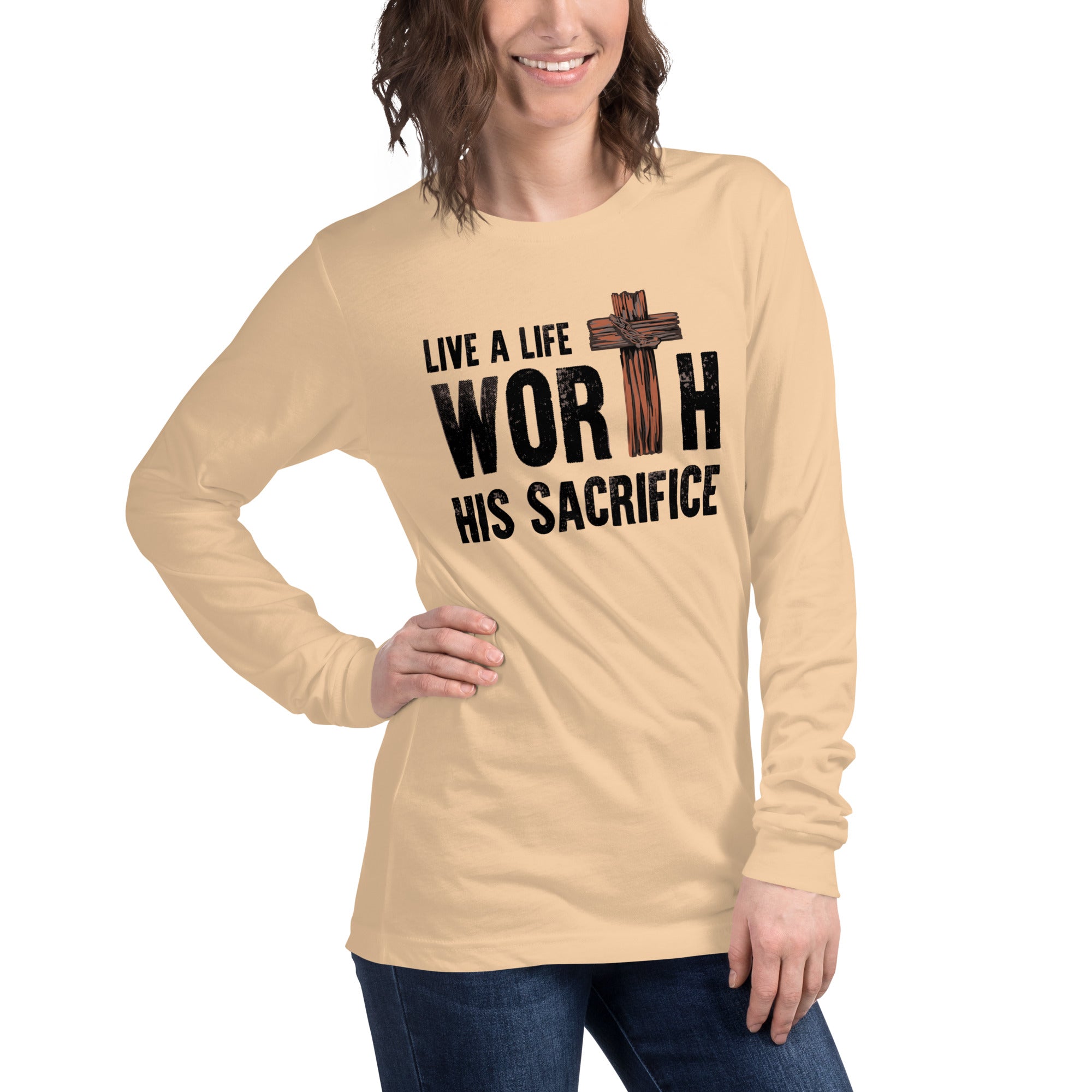 Women's Long Sleeve Tee - Sacrifice