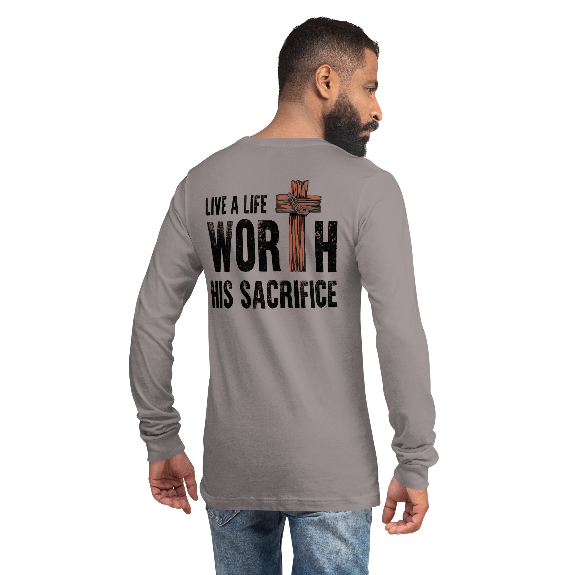 Men's Long Sleeve T-Shirt - Sacrifice