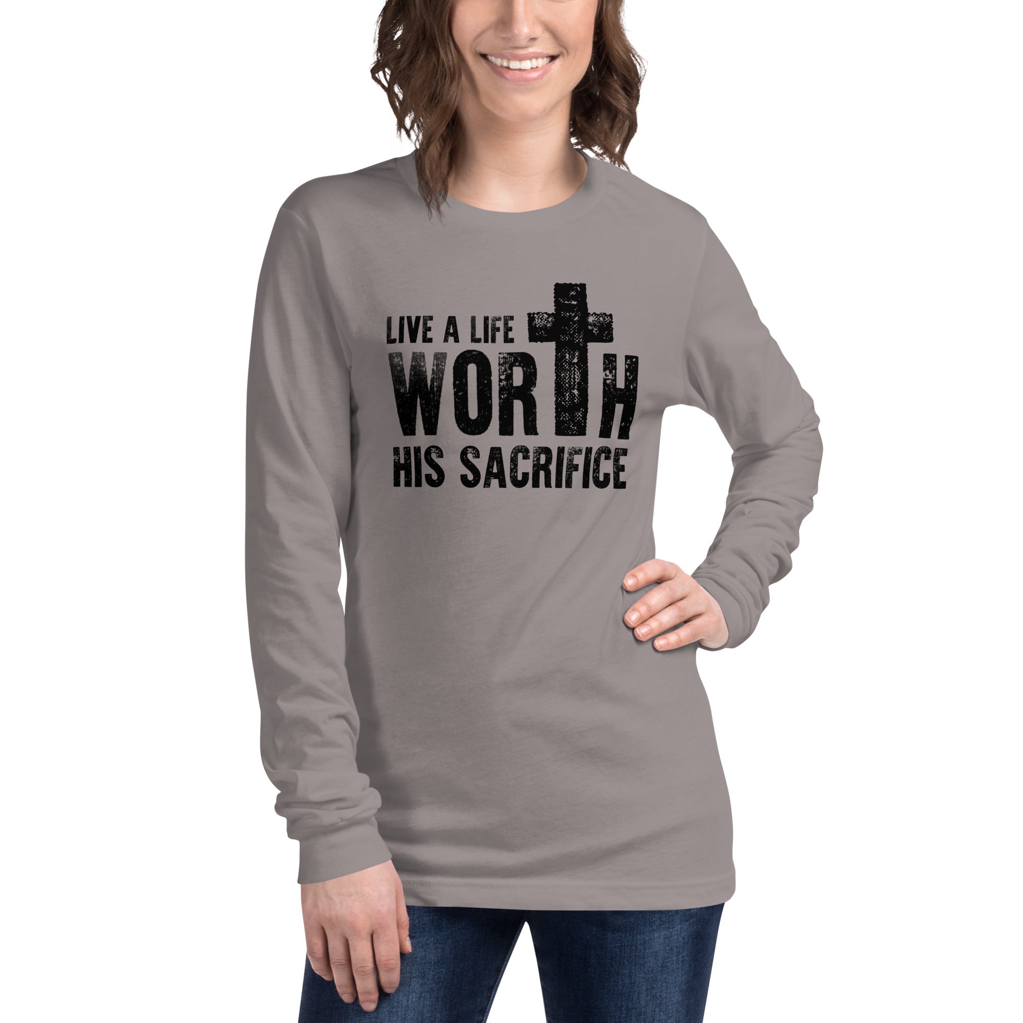 Women's Long Sleeve Tee - Sacrifice