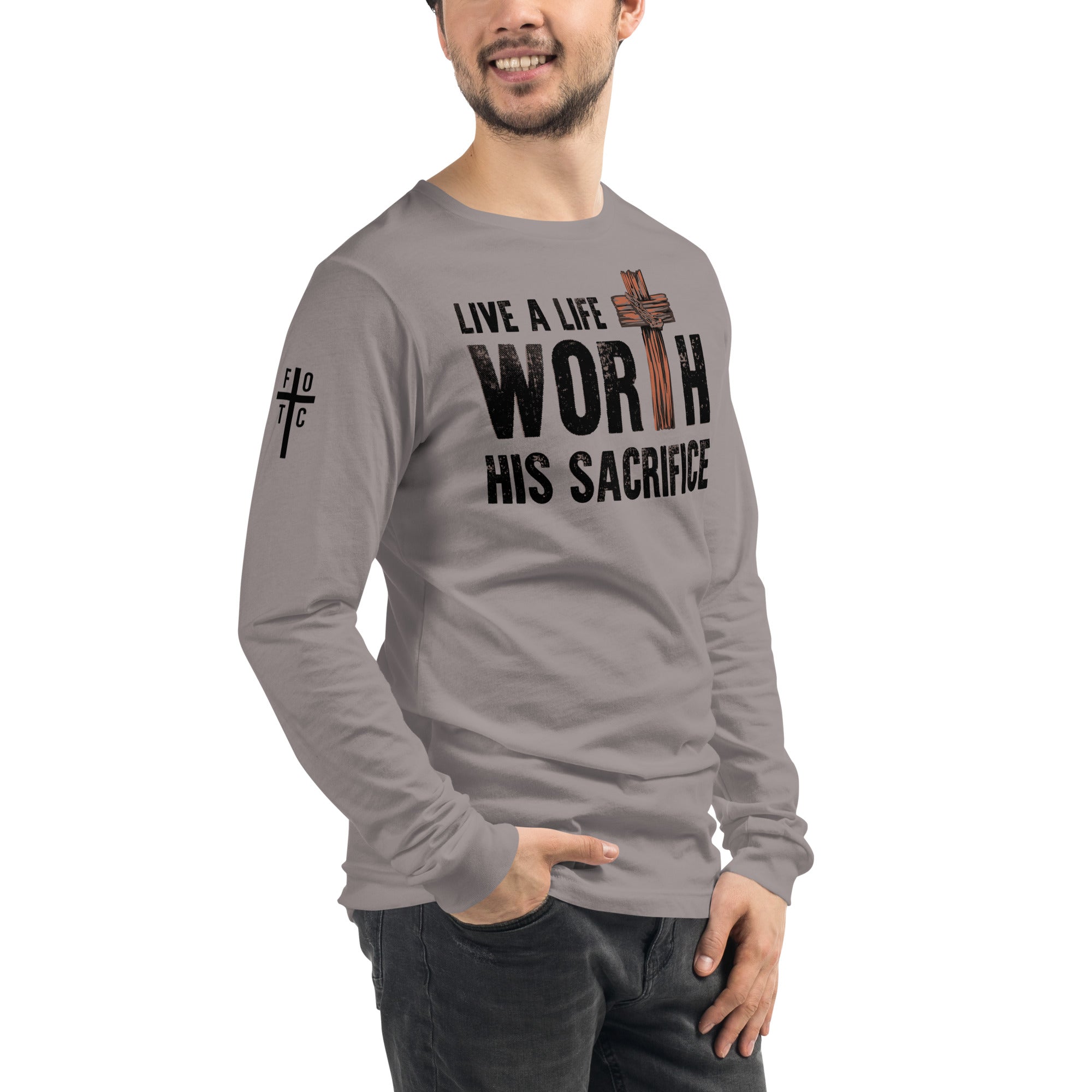 Men's Long Sleeve T-Shirt - Sacrifice