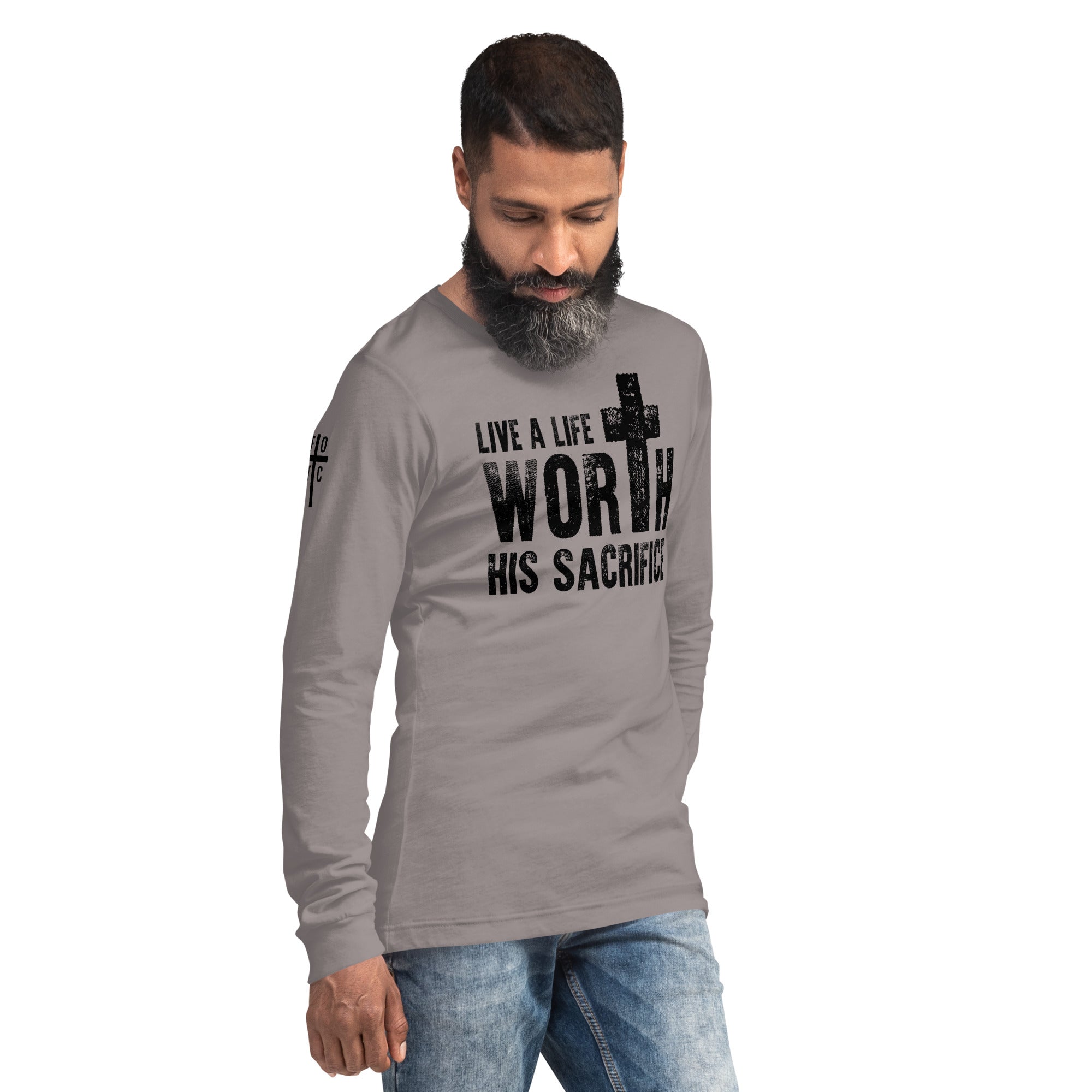 Men's Long Sleeve T-Shirt - Sacrifice