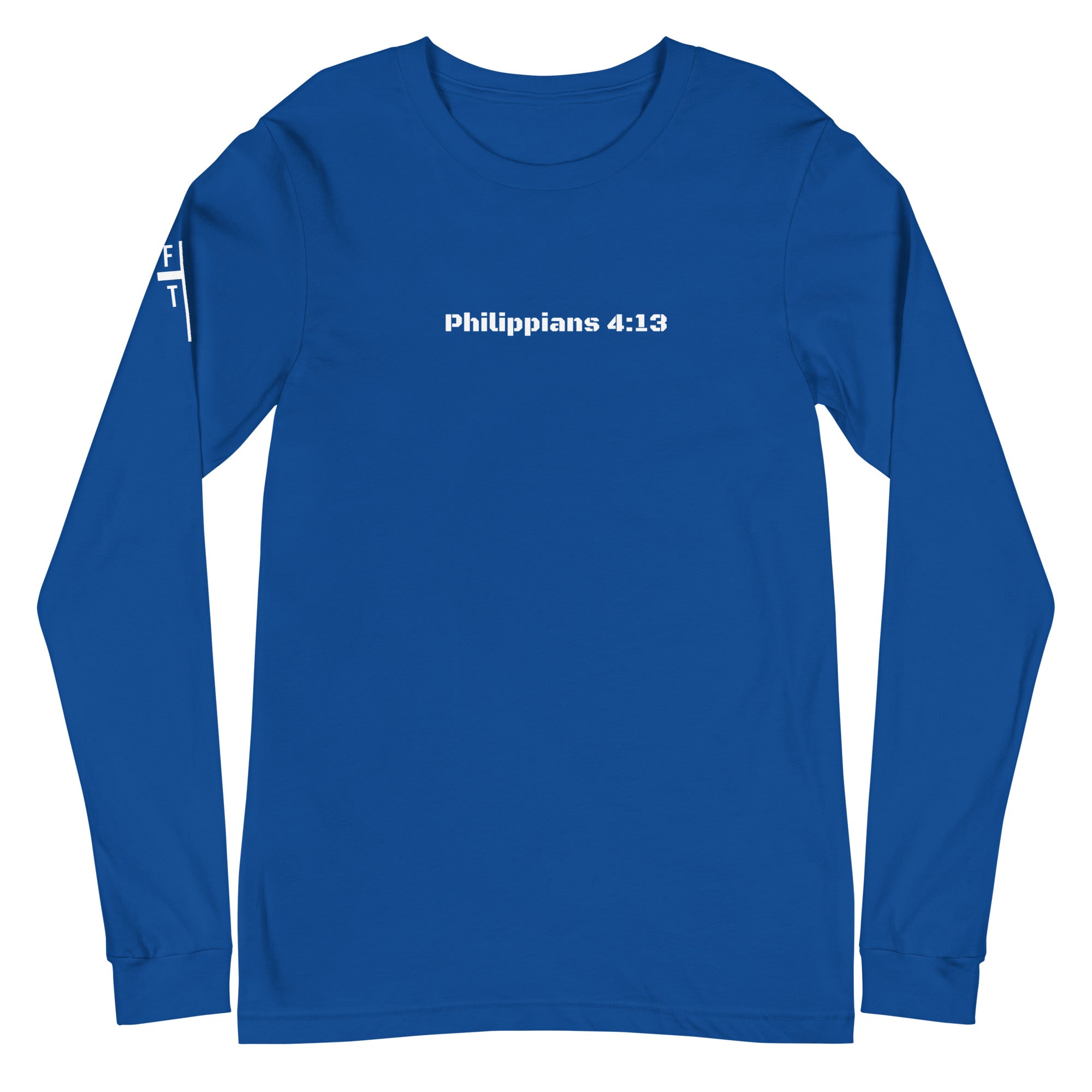 Men's Long Sleeve T-Shirt - Philippians 4:13