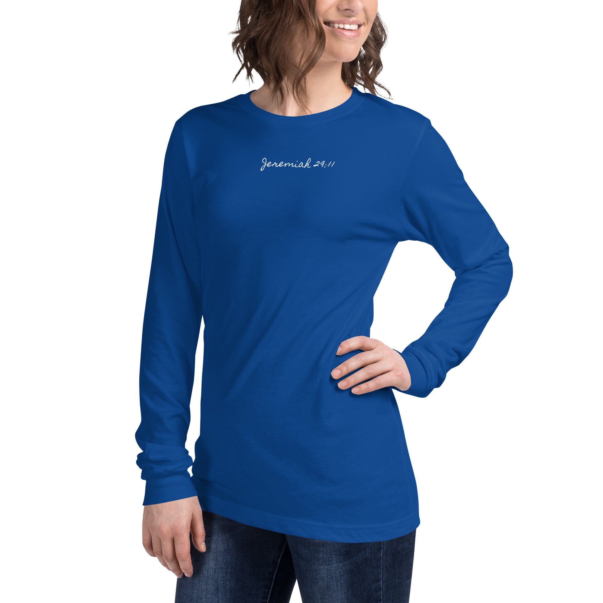 Women's Long Sleeve Tee - Jeremiah 29:11