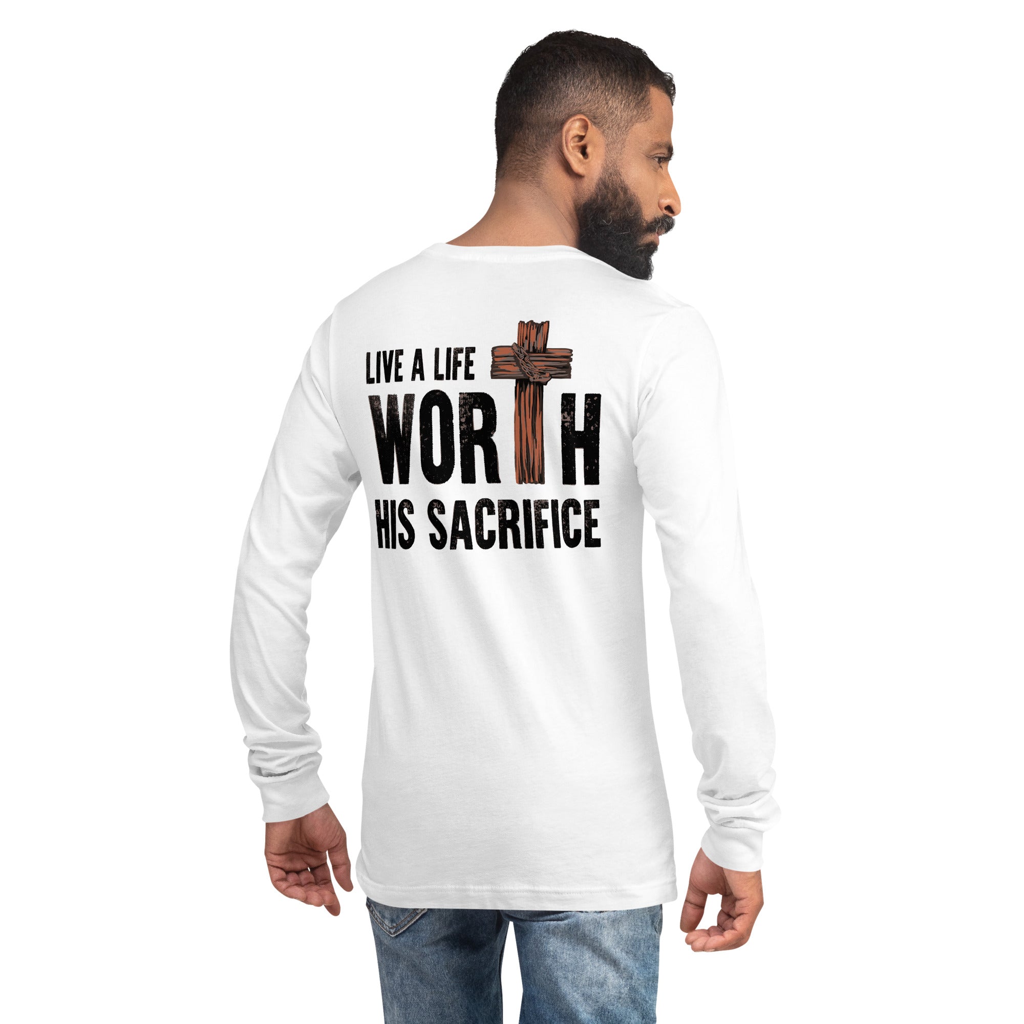 Men's Long Sleeve T-Shirt - Sacrifice