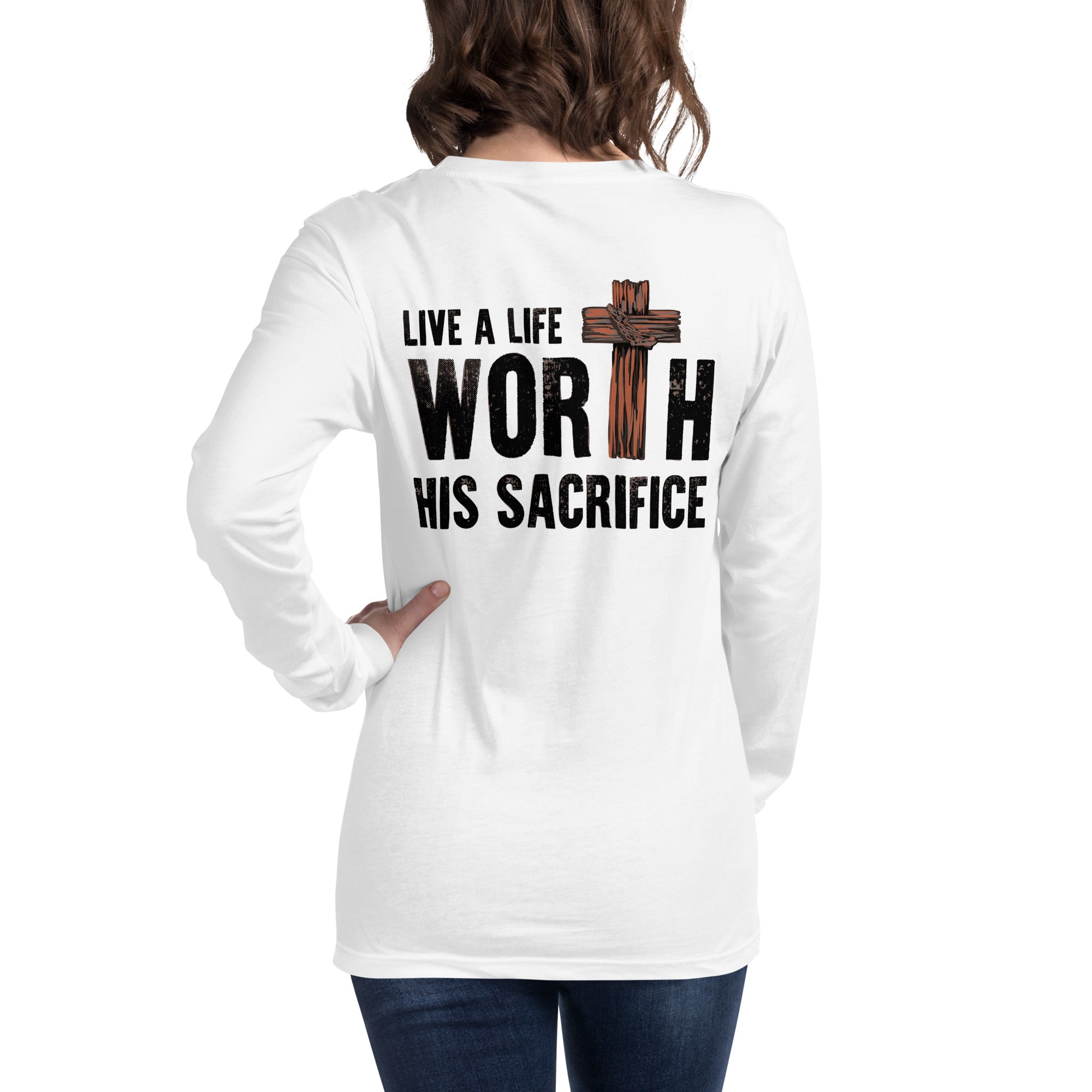 Women's Long Sleeve Tee - Sacrifice