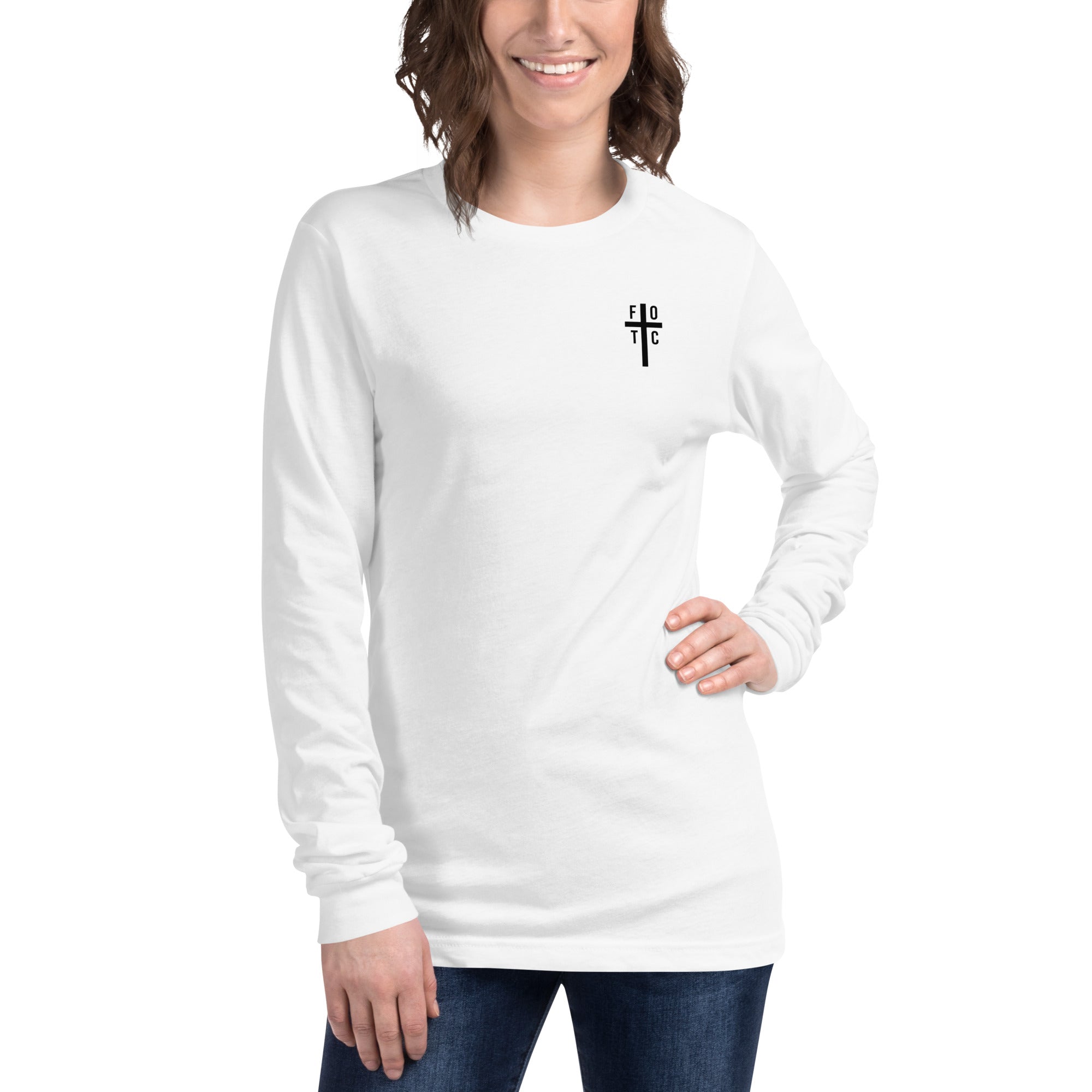 Women's Long Sleeve Tee - FOTC Logo