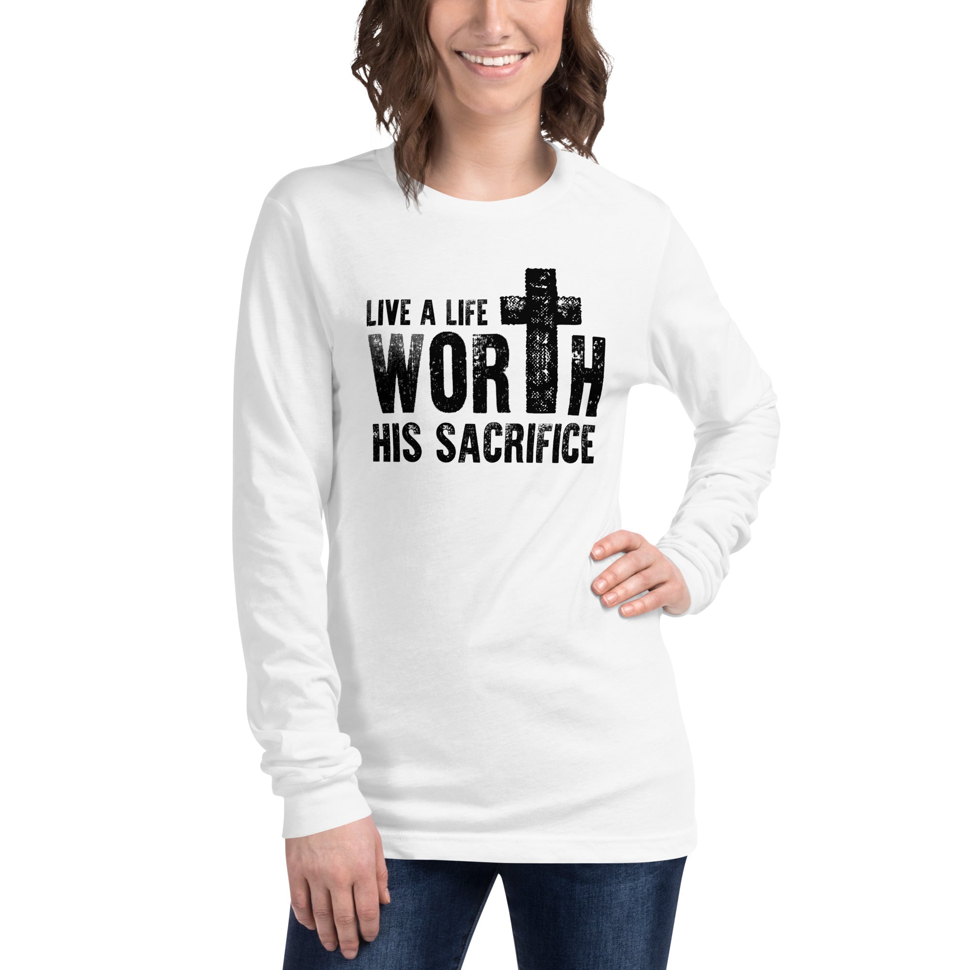 Women's Long Sleeve Tee - Sacrifice