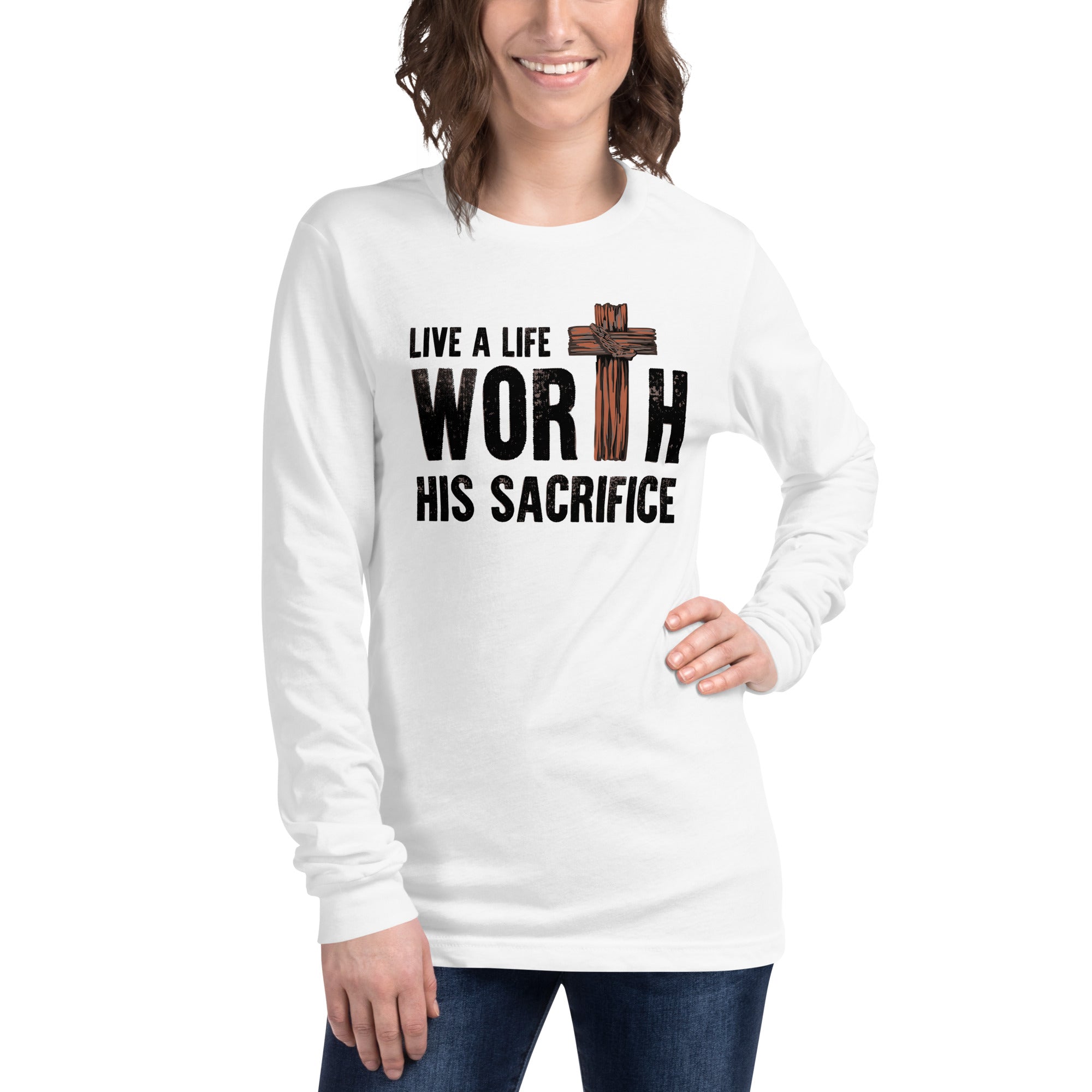 Women's Long Sleeve Tee - Sacrifice