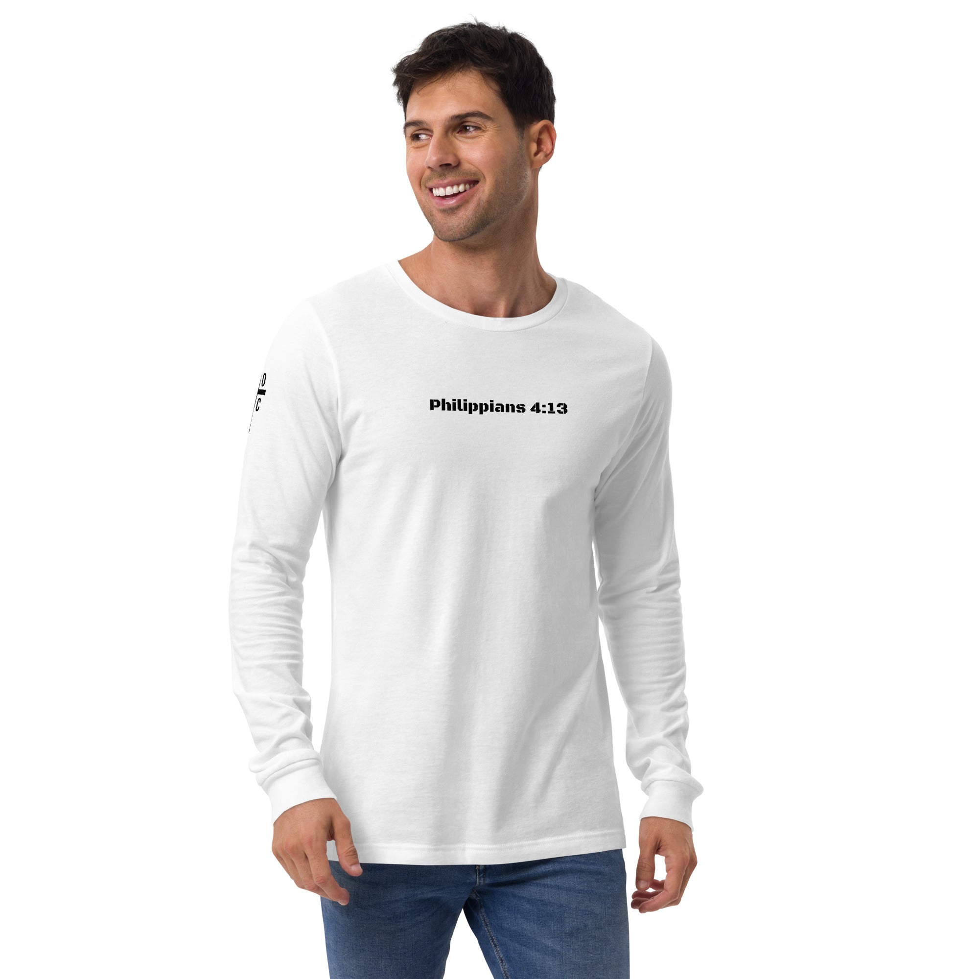 Men's Long Sleeve T-Shirt - Philippians 4:13