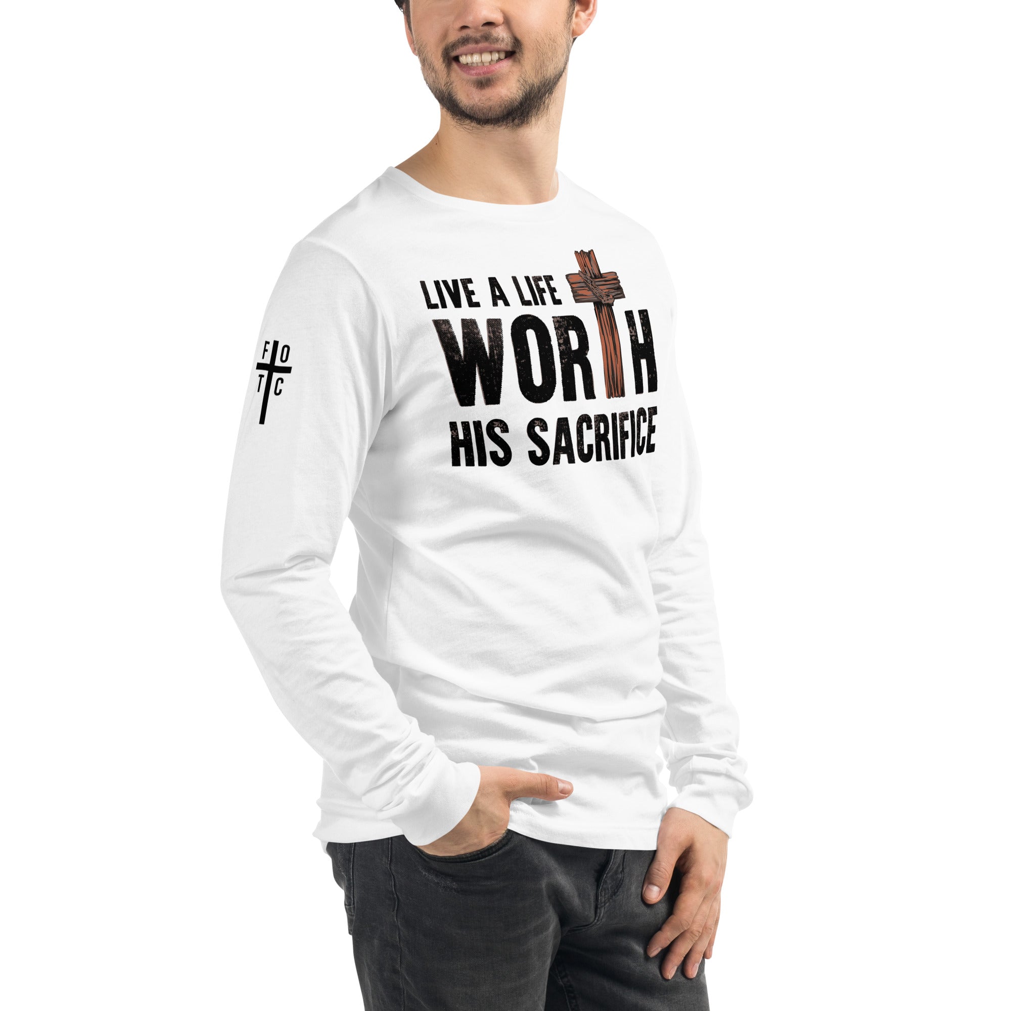 Men's Long Sleeve T-Shirt - Sacrifice