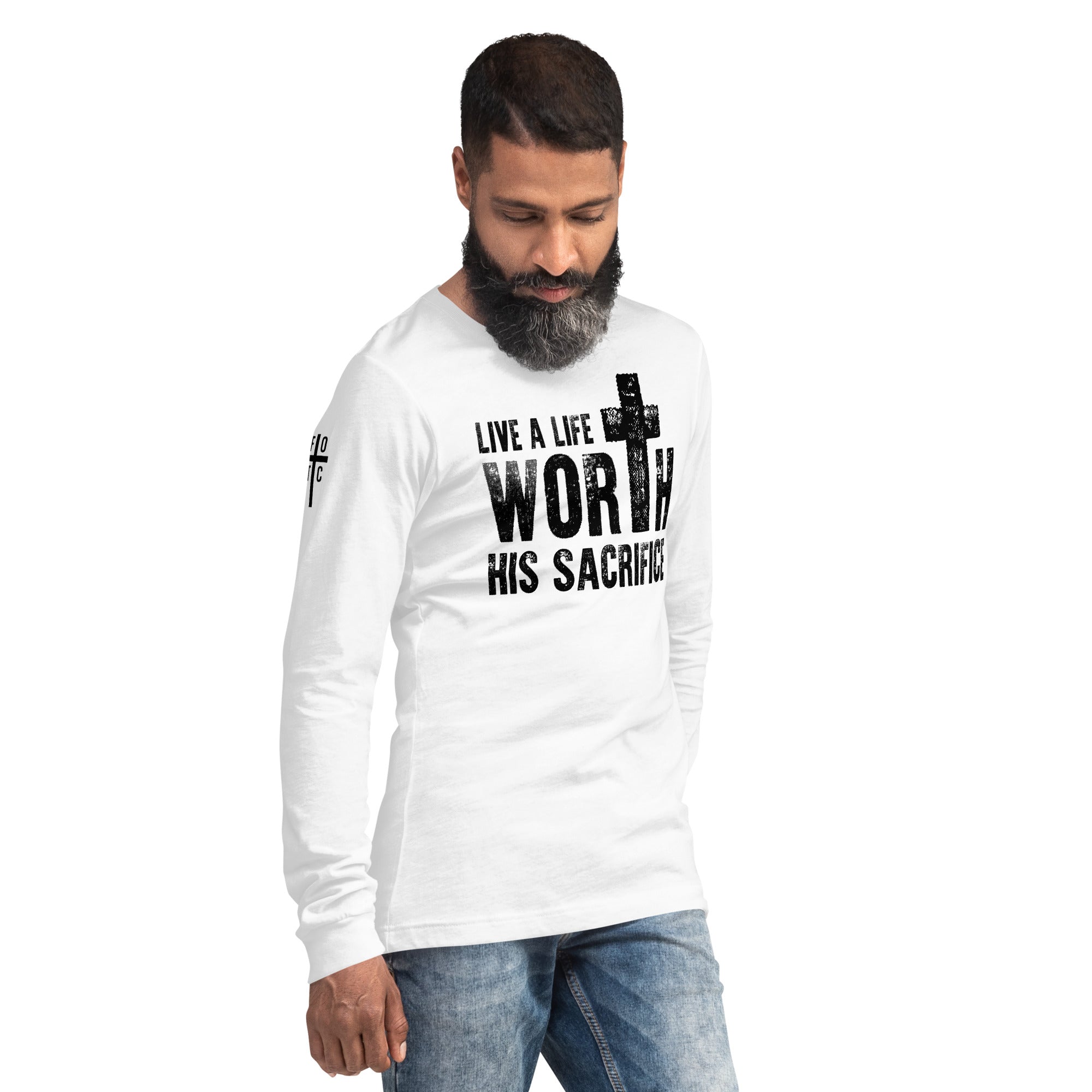 Men's Long Sleeve T-Shirt - Sacrifice