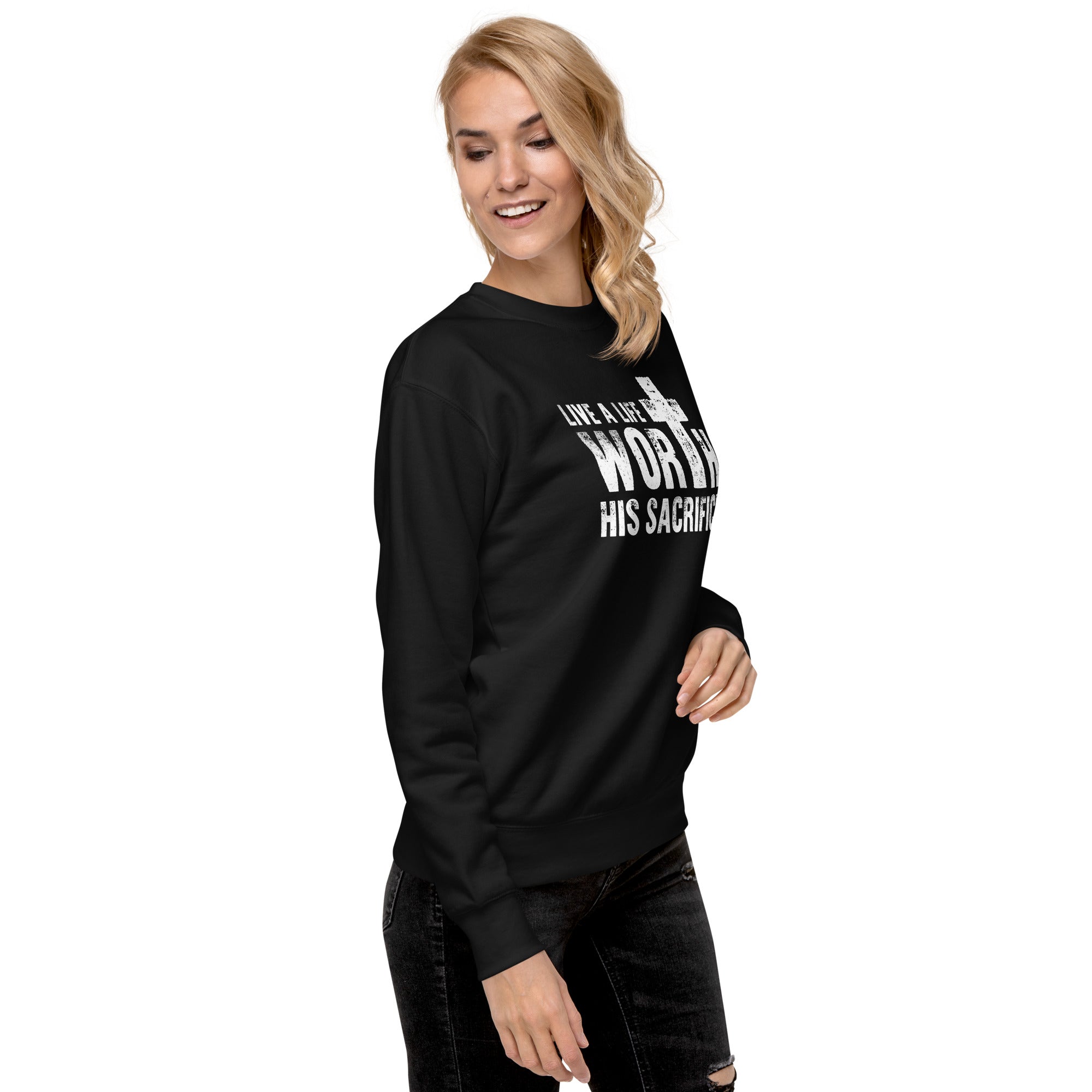 Women's Crewneck Sweatshirt - Sacrifice