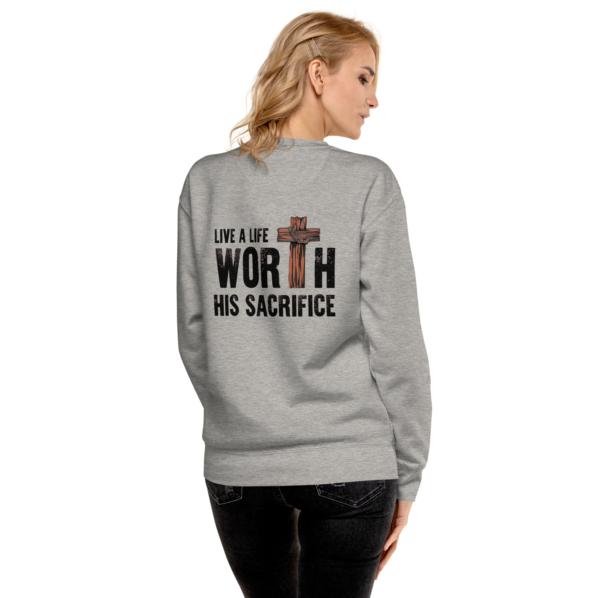 Women's Crewneck Sweatshirt - Sacrifice