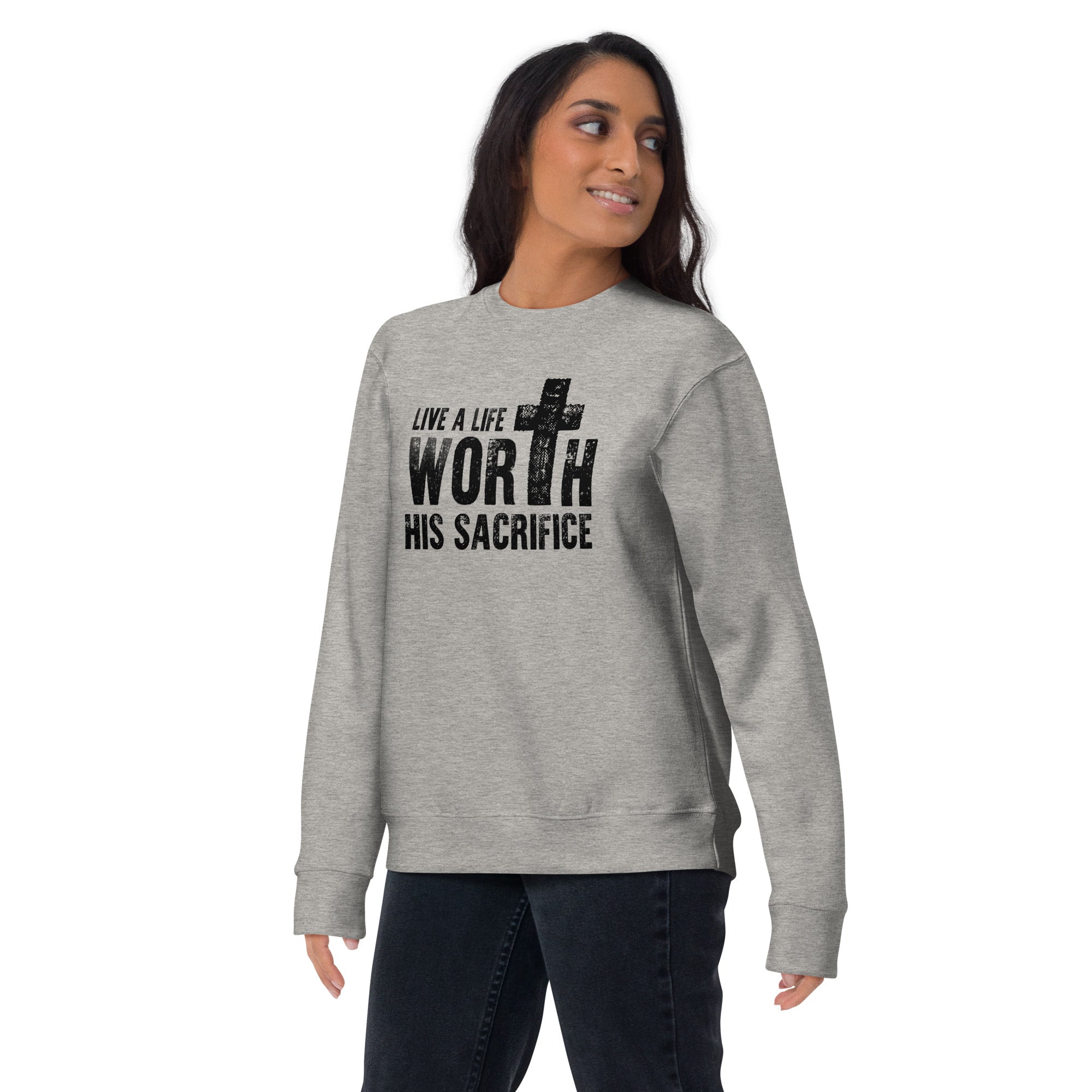 Women's Crewneck Sweatshirt - Sacrifice