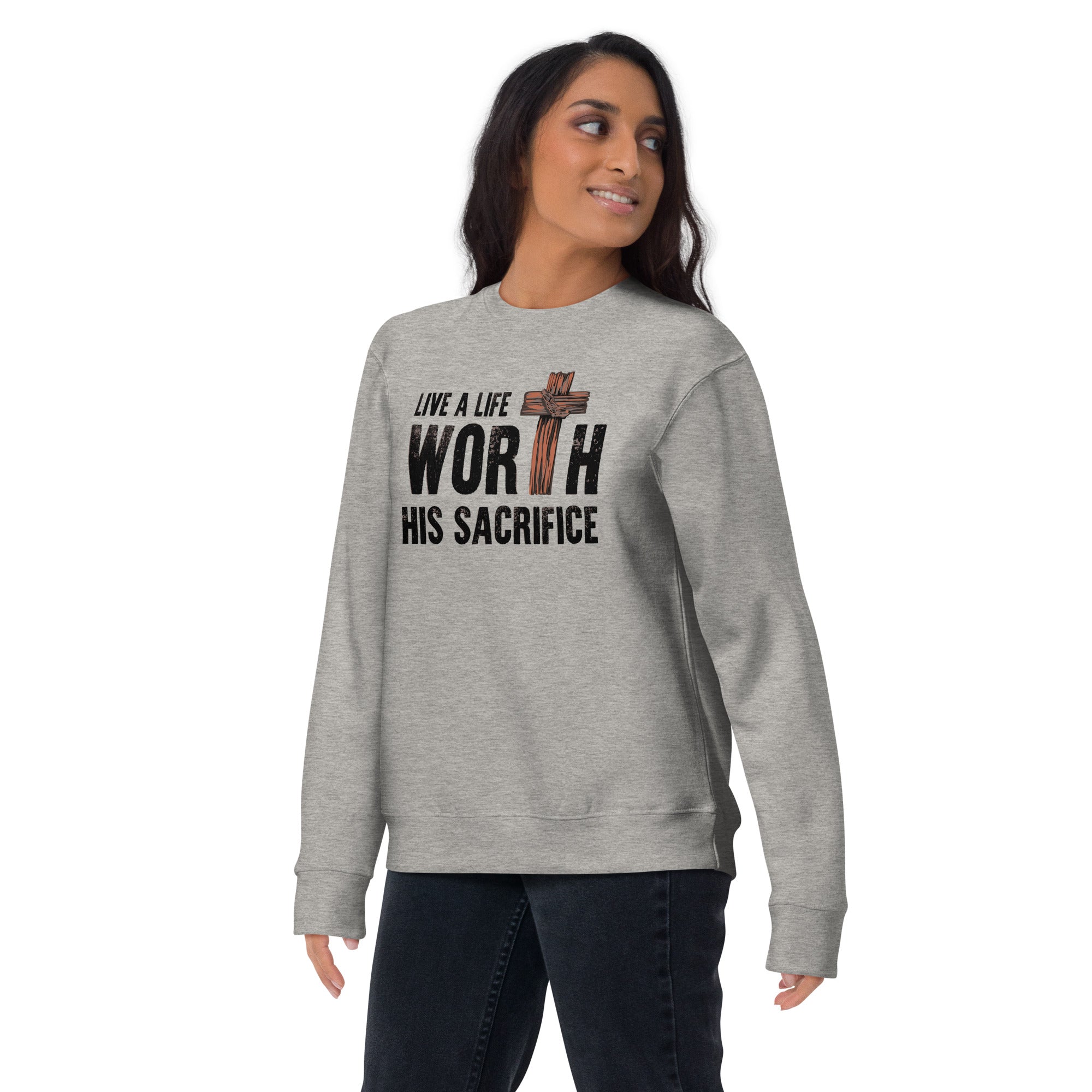 Women's Crewneck Sweatshirt - Sacrifice