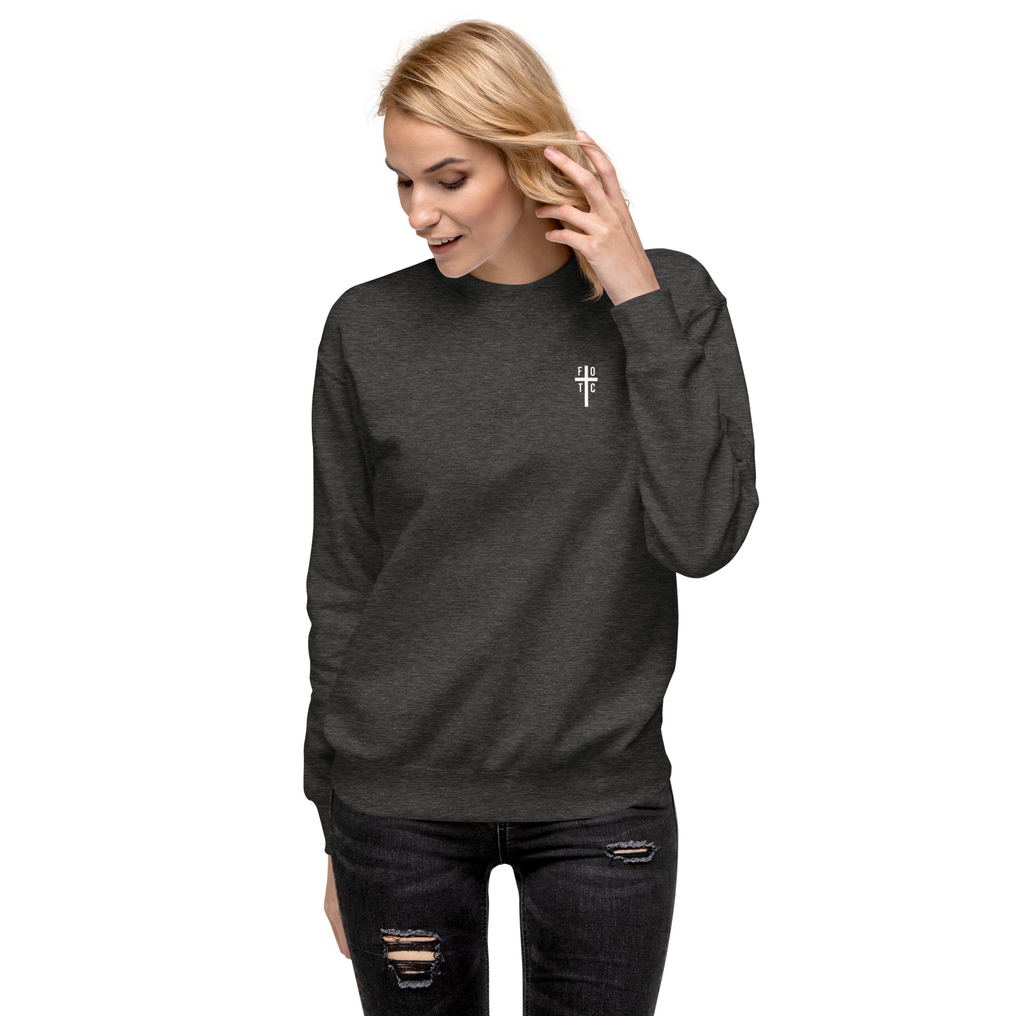 Women's Crewneck Sweatshirt - FOTC Logo