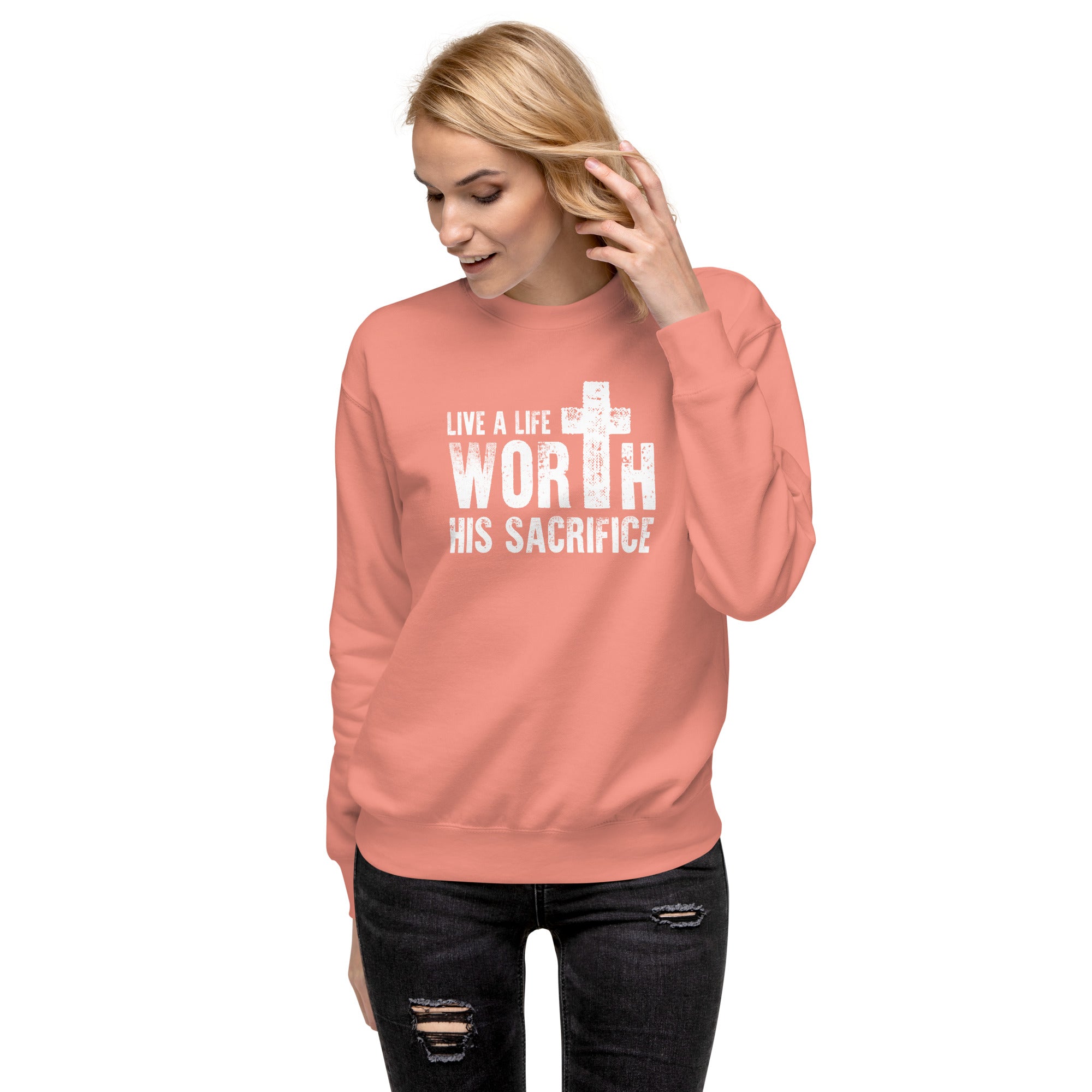 Women's Crewneck Sweatshirt - Sacrifice