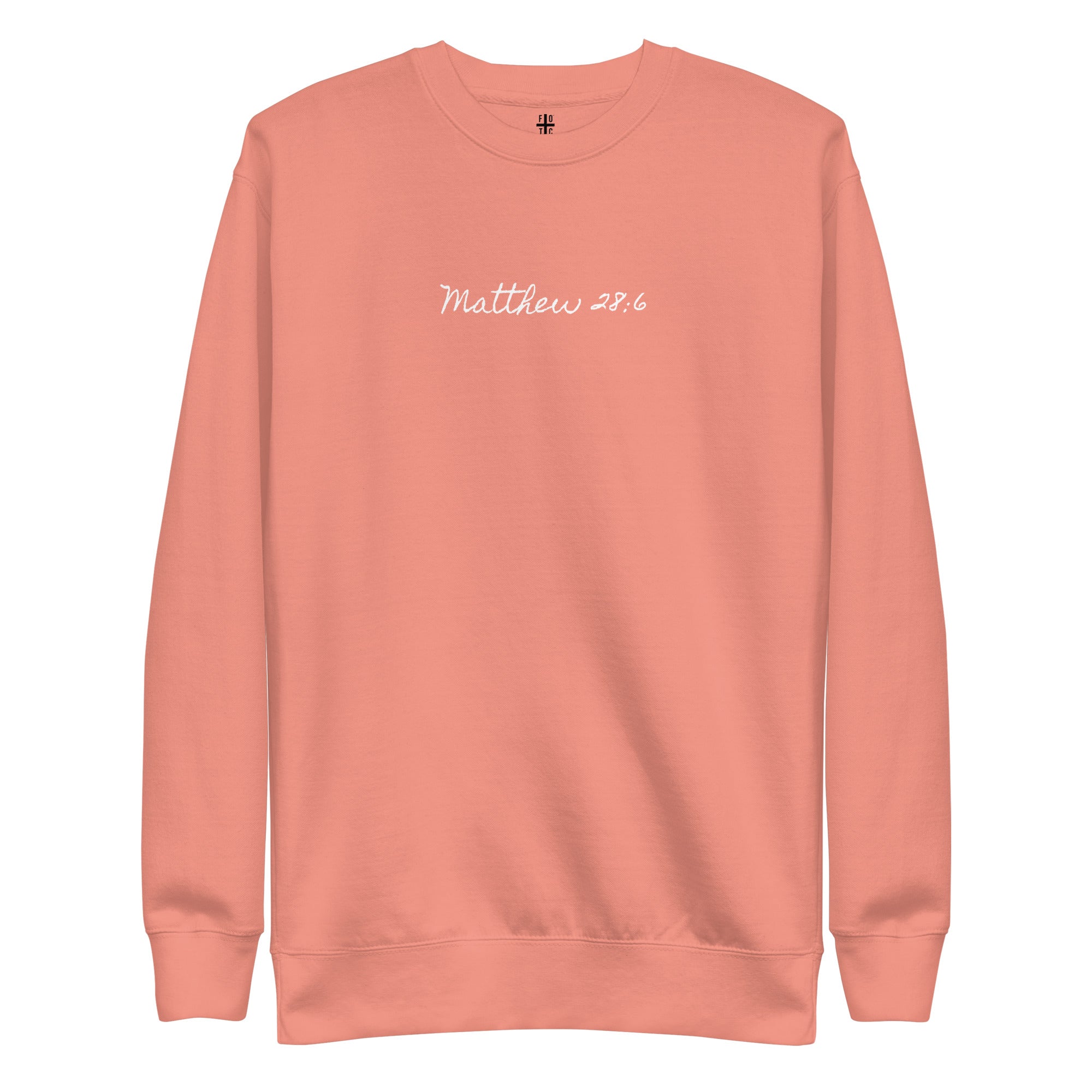 Women's Crewneck Sweatshirt - Matthew 28:6