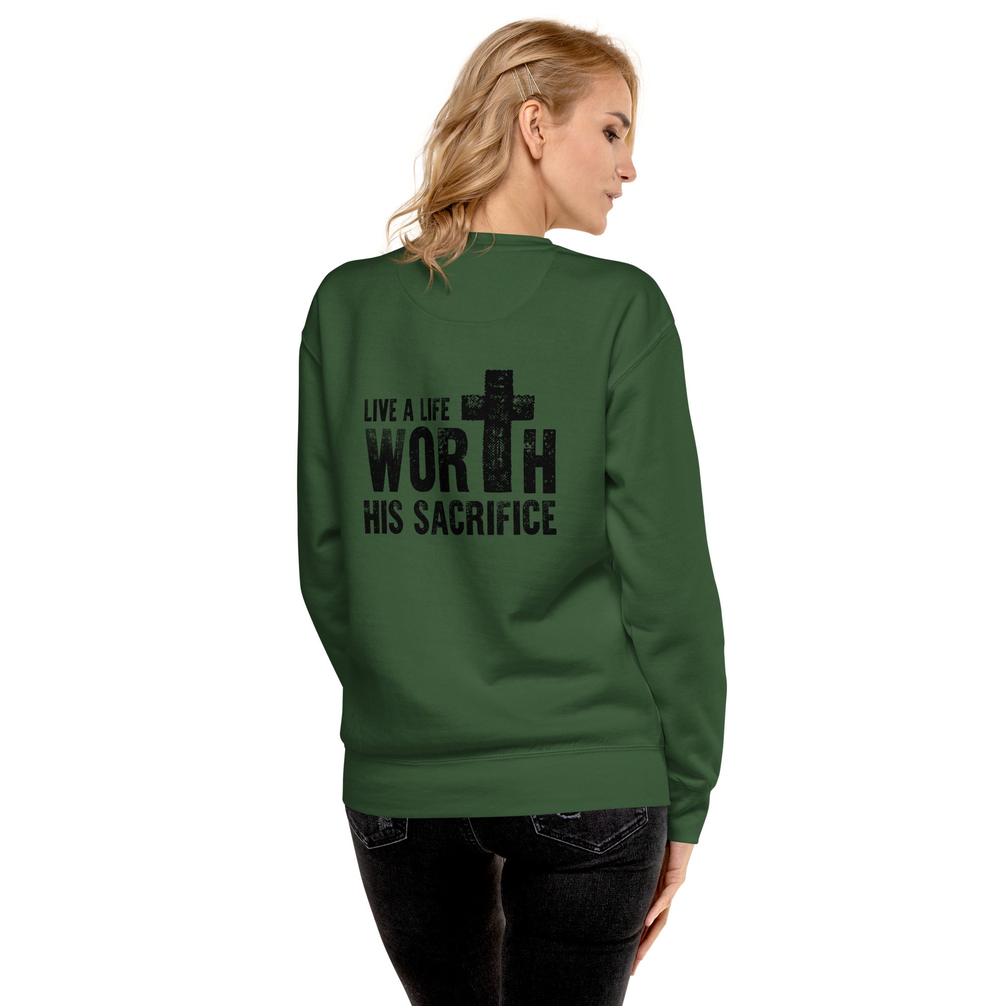 Women's Crewneck Sweatshirt - Sacrifice