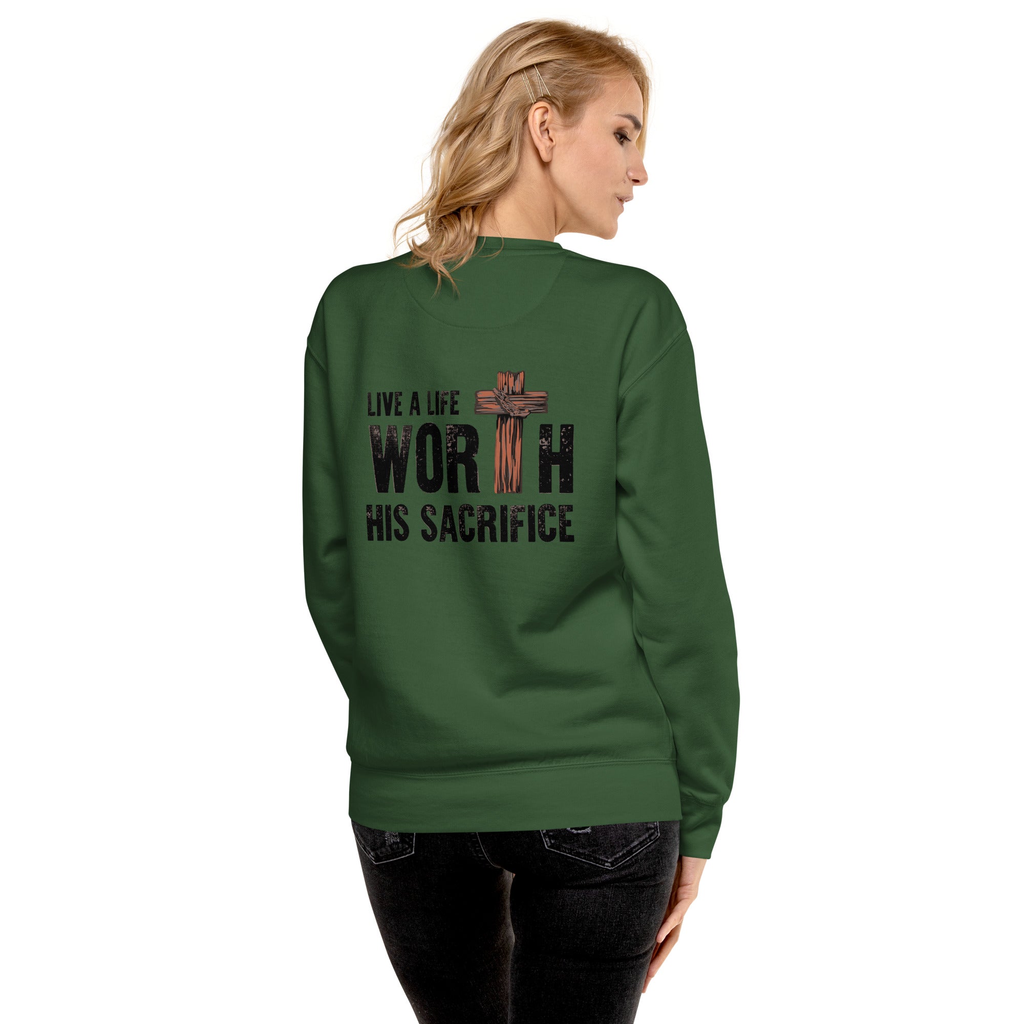 Women's Crewneck Sweatshirt - Sacrifice